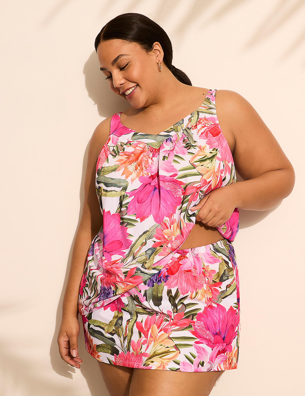 Side Slit Swim Skirt Product Image 5