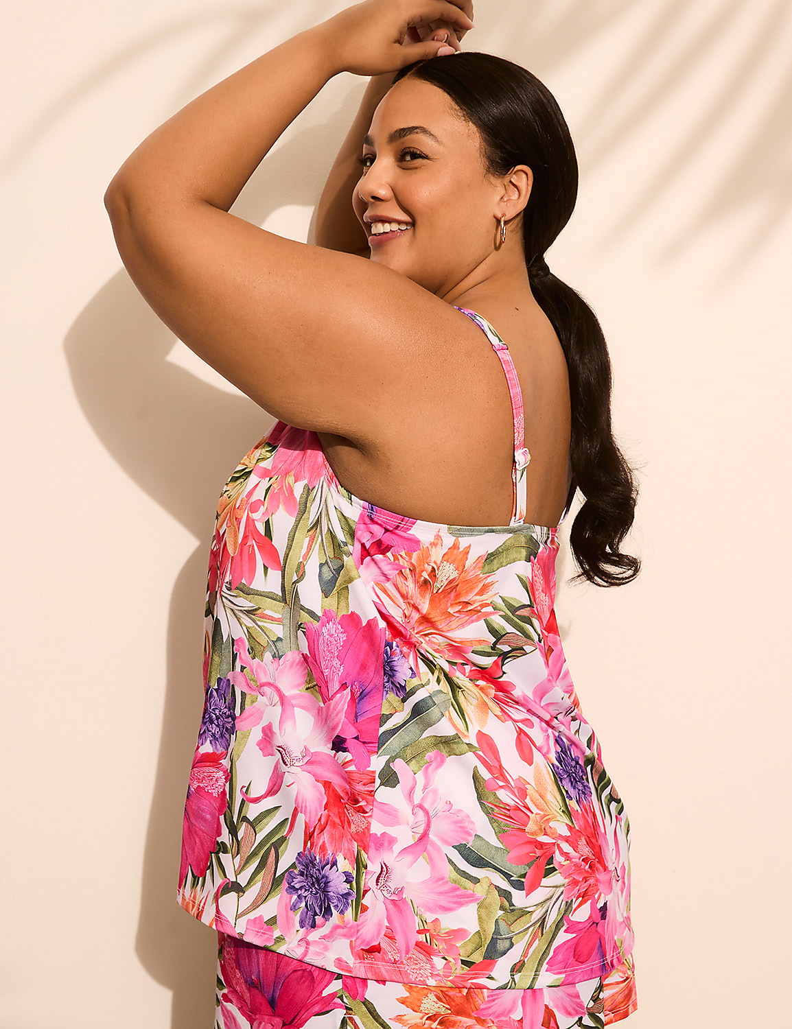 Underwire V-Neck Unlined Tankini Product Image 3