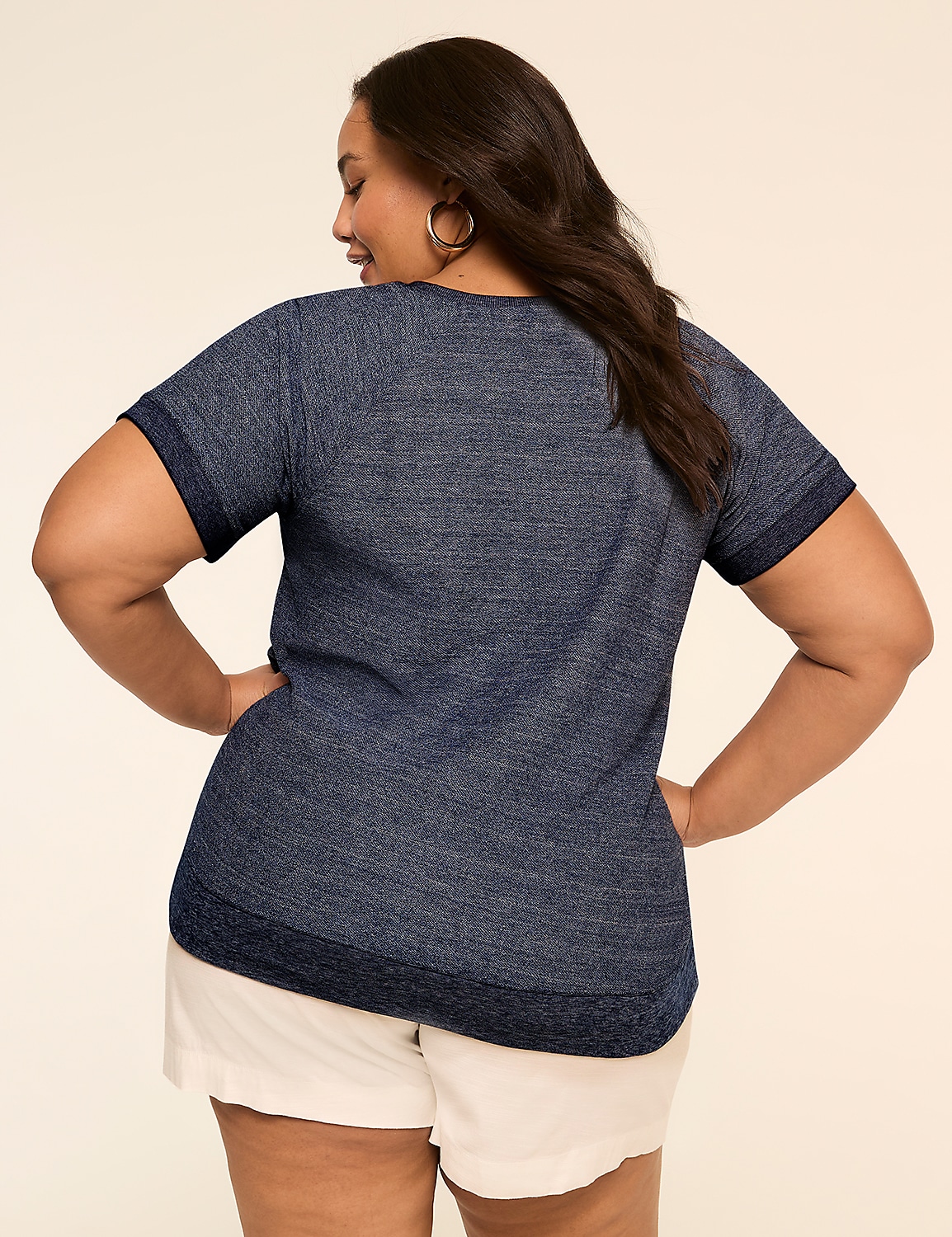 Short-Sleeve Positive Graphic Sweatshirt Product Image 7
