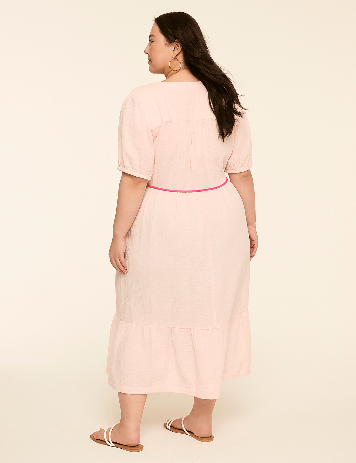 Button-Front Maxi Dress Product Image 2