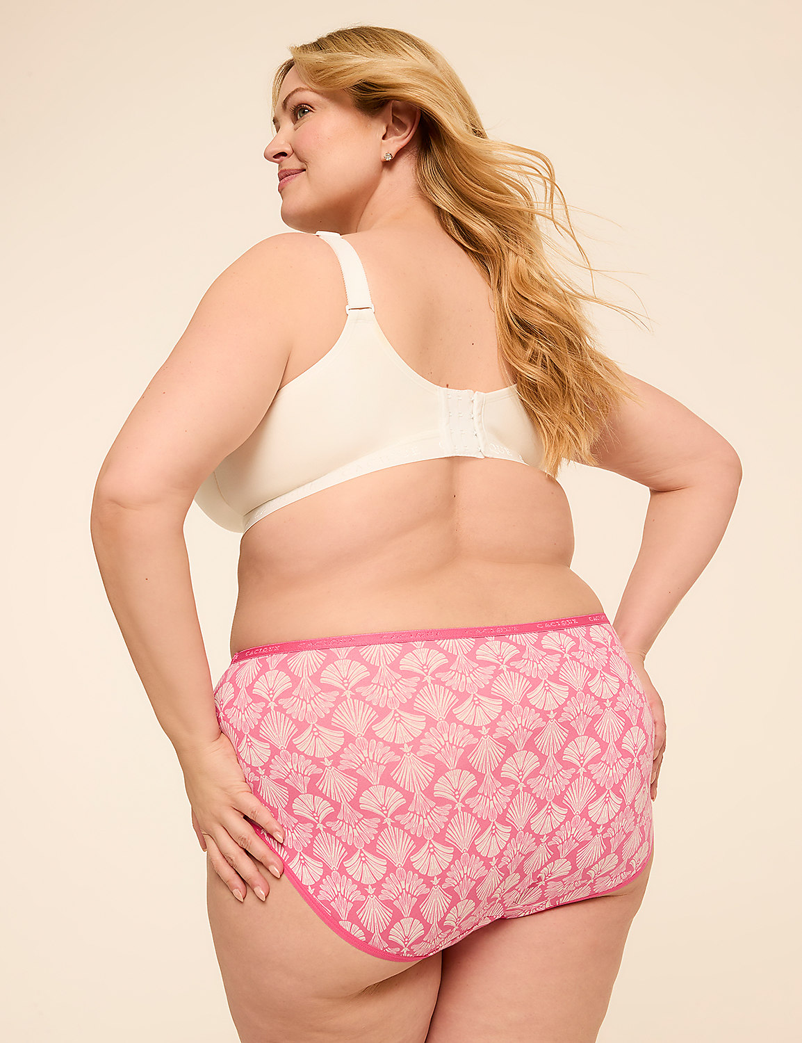 Cotton High-Leg Brief Panty Product Image 3