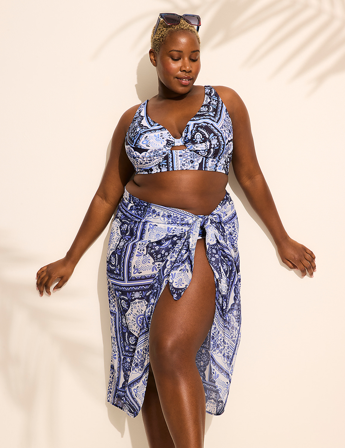 Printed Chiffon Sarong Product Image 3