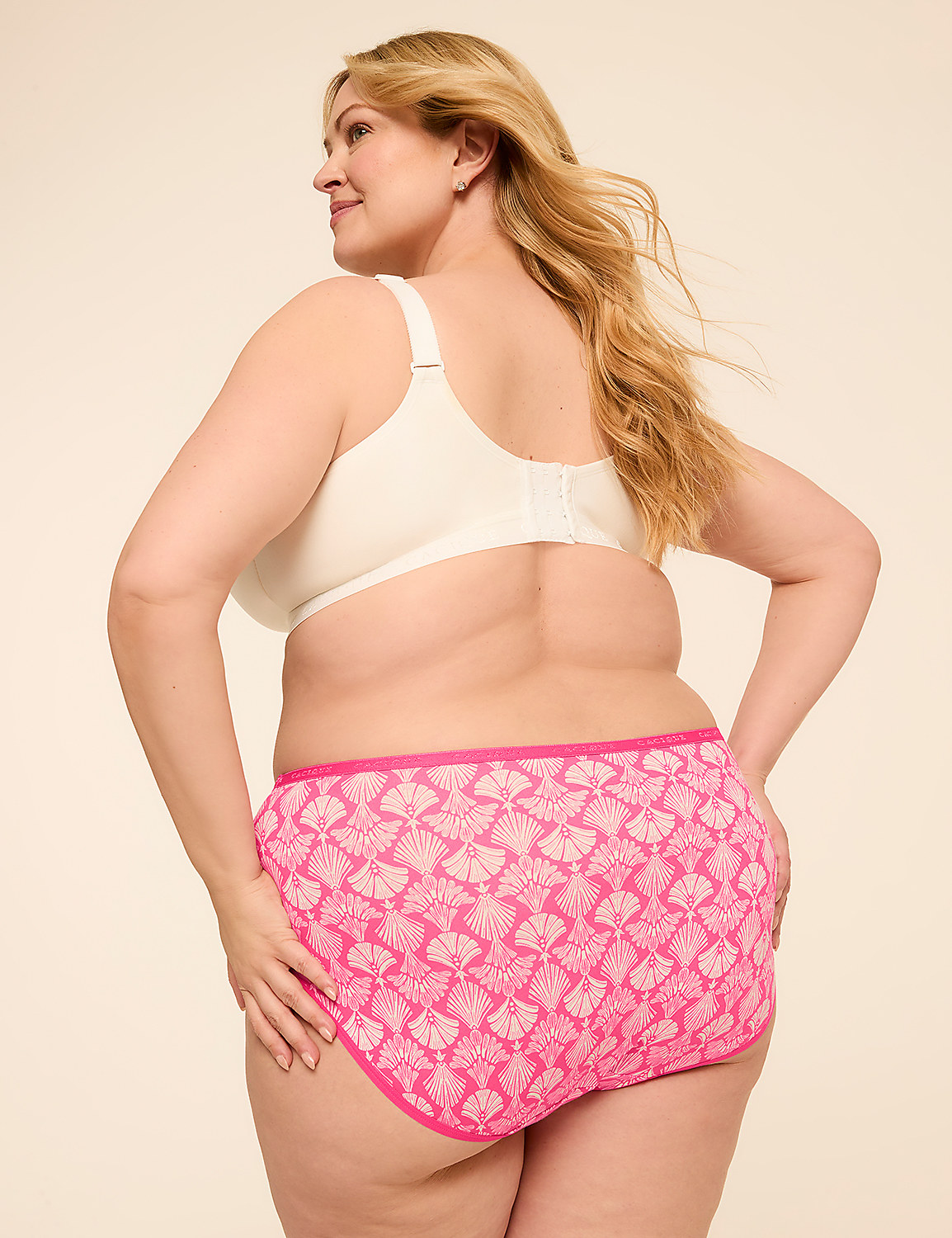 Cotton High-Leg Brief Panty Product Image 2