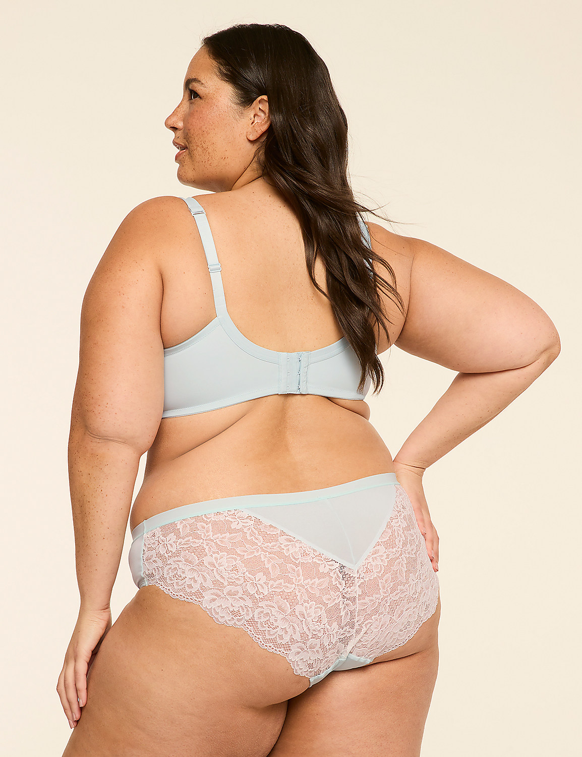 No-Show Lace-Back Hipster Panty Product Image 2
