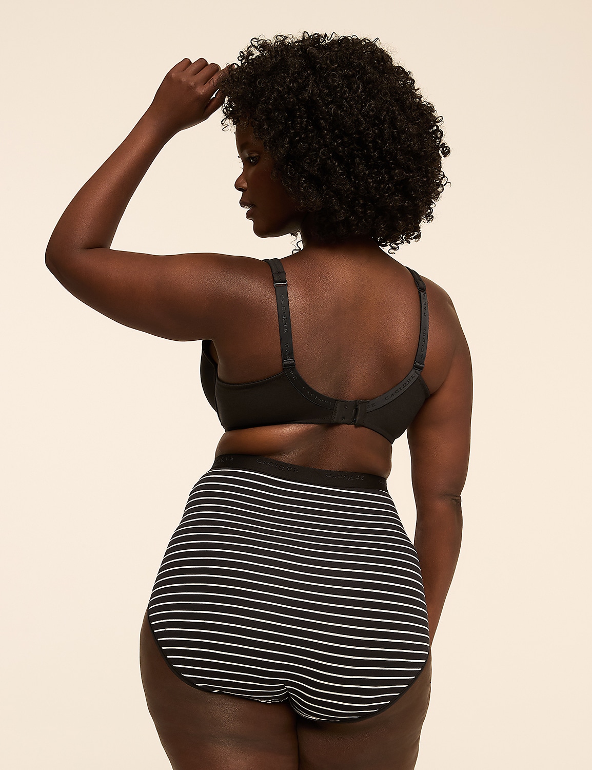 Cotton High-Waist Brief Panty Product Image 2
