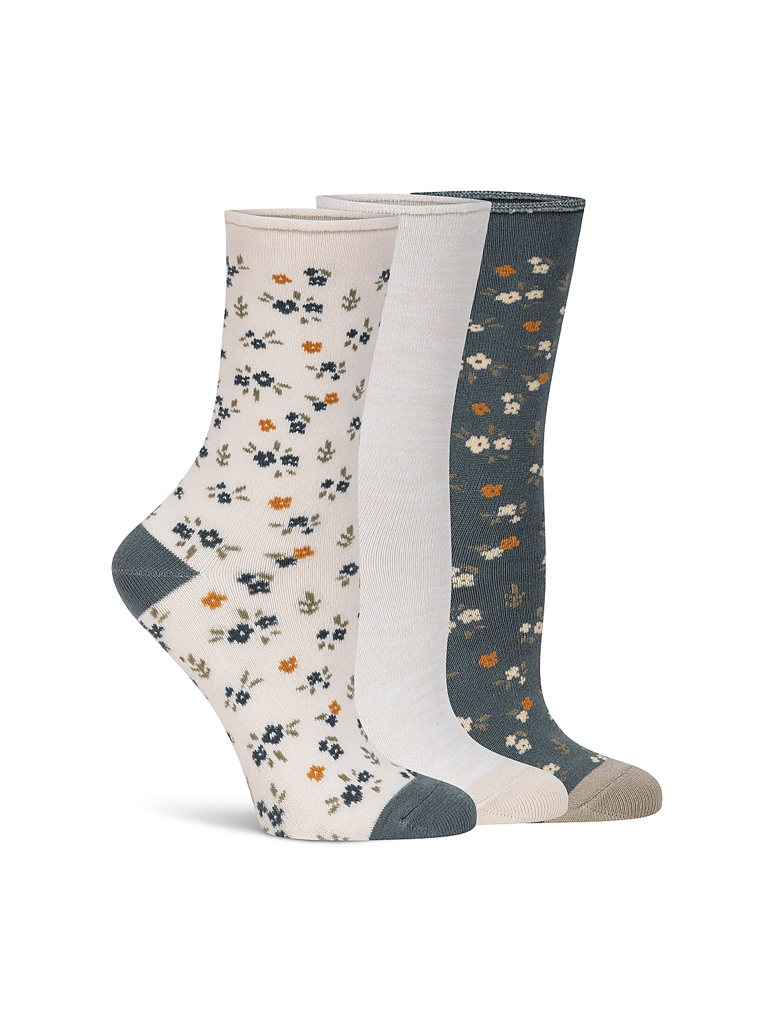Lemon Women's 3 Pack Crew Sock Product Image 1