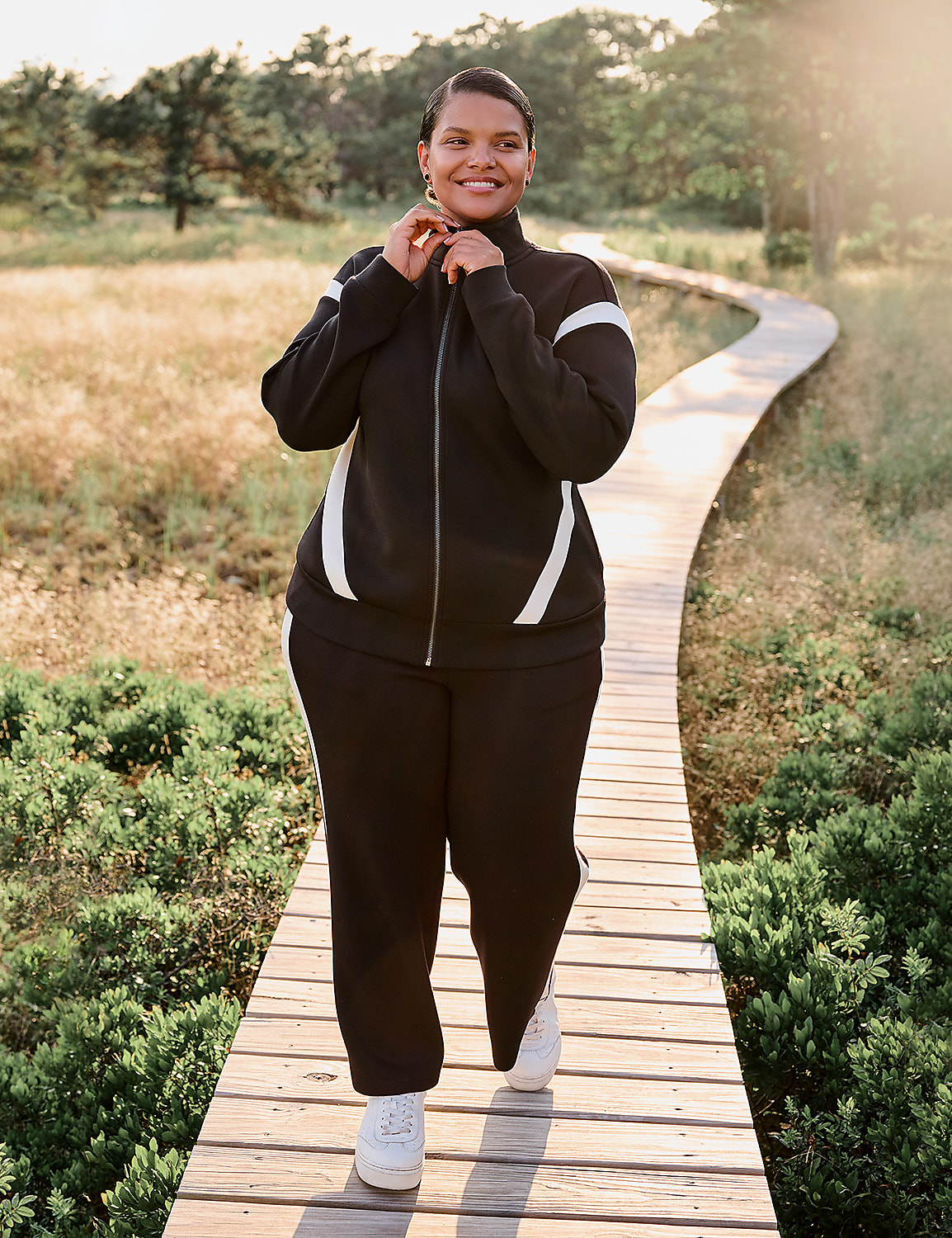 LIVI Journey Colorblock Track Jacket Product Image 4