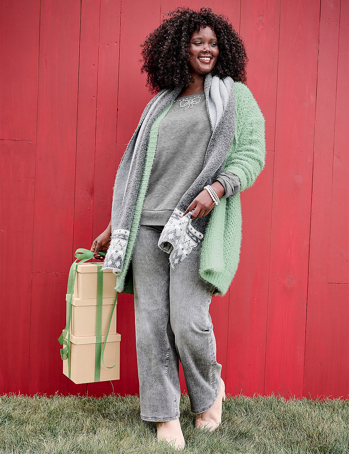 Open-Front Textured Stitch Cardigan Product Image 4