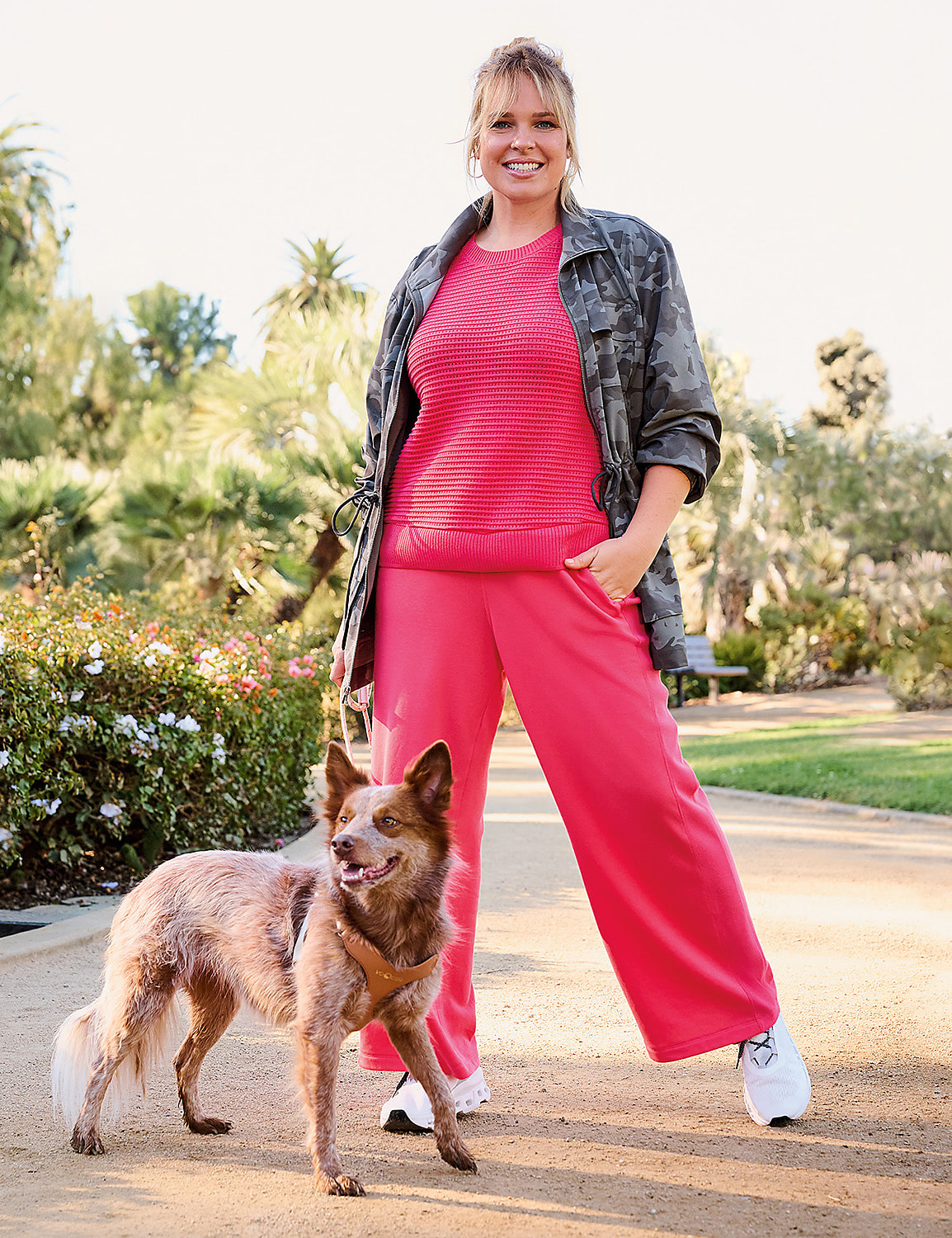 LIVI French Terry Relaxed Straight Pant Product Image 4