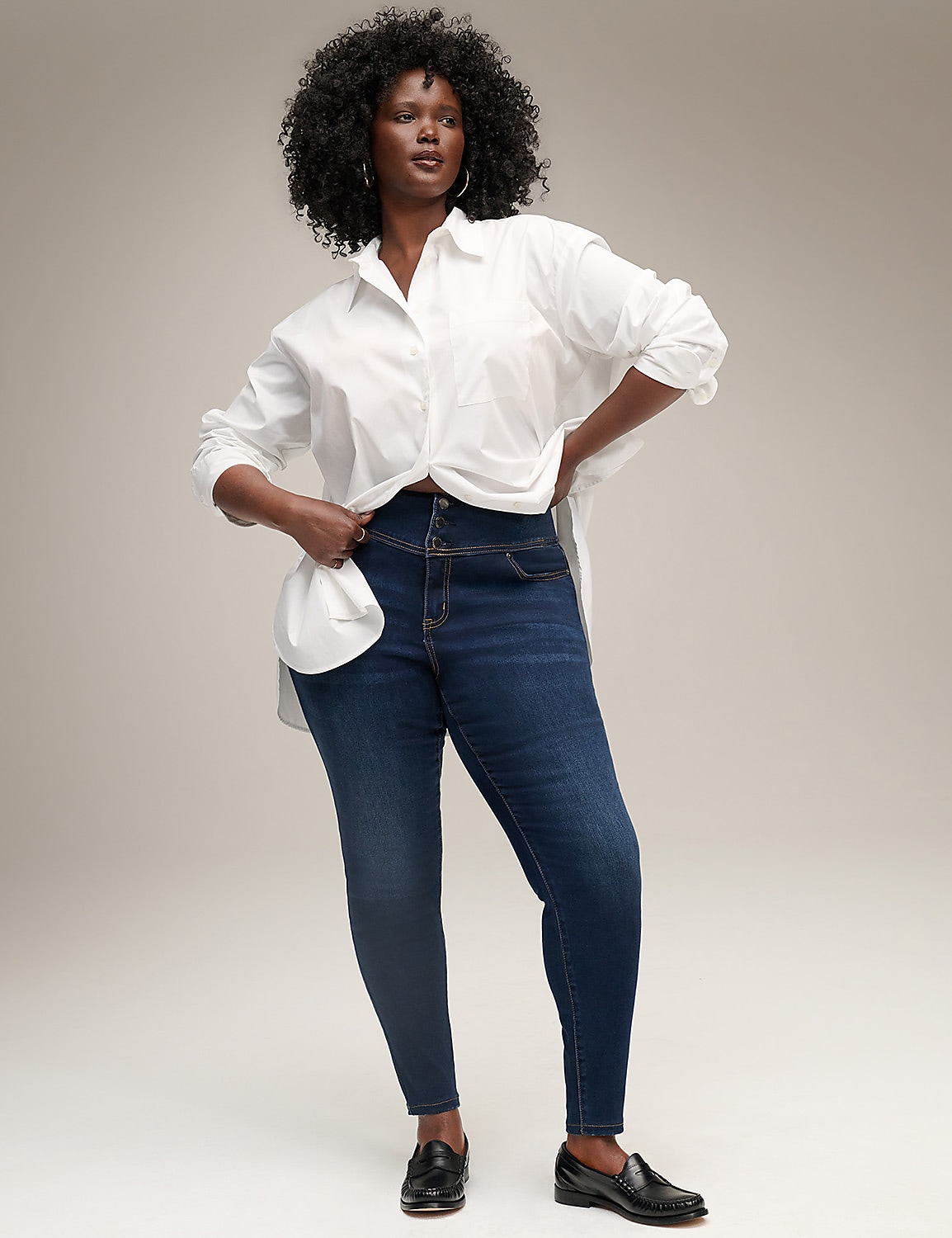Knockout High-Rise Sateen Jegging Product Image 3