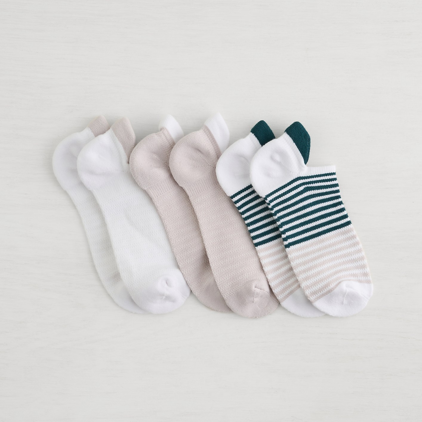 Lemon Select Terry Powered Heel Tab Low Cut Sock Product Image 2