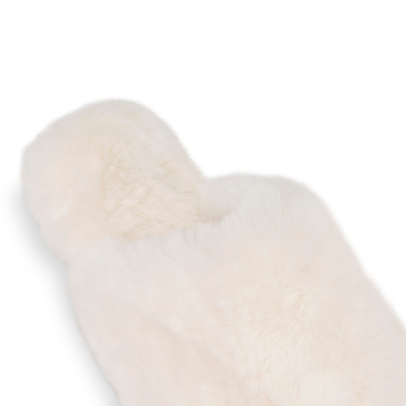 Lemon Lux Faux-Fur Slide Slipper Product Image 5