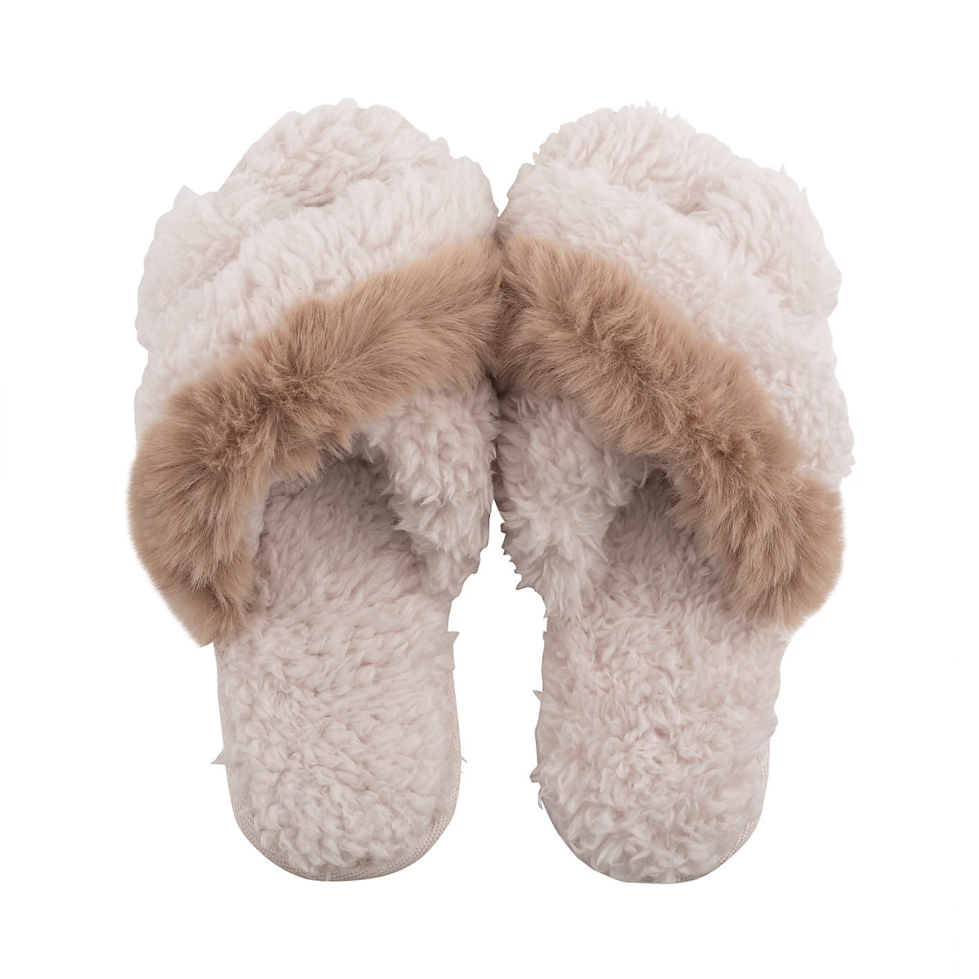 Lemon Night In Berber Slide Slipper Product Image 3