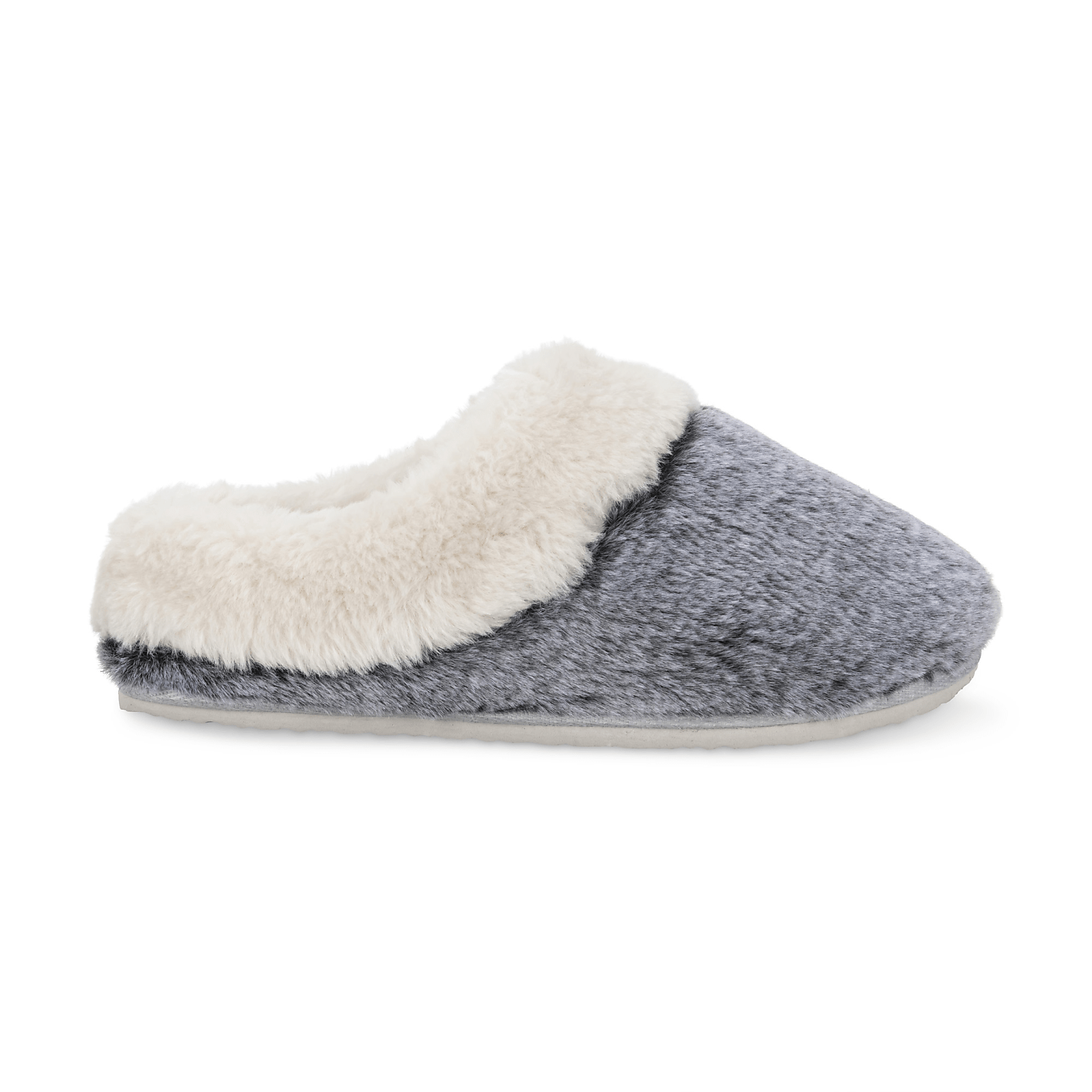 Lemon Tipped Fur Scuff Slipper Product Image 2