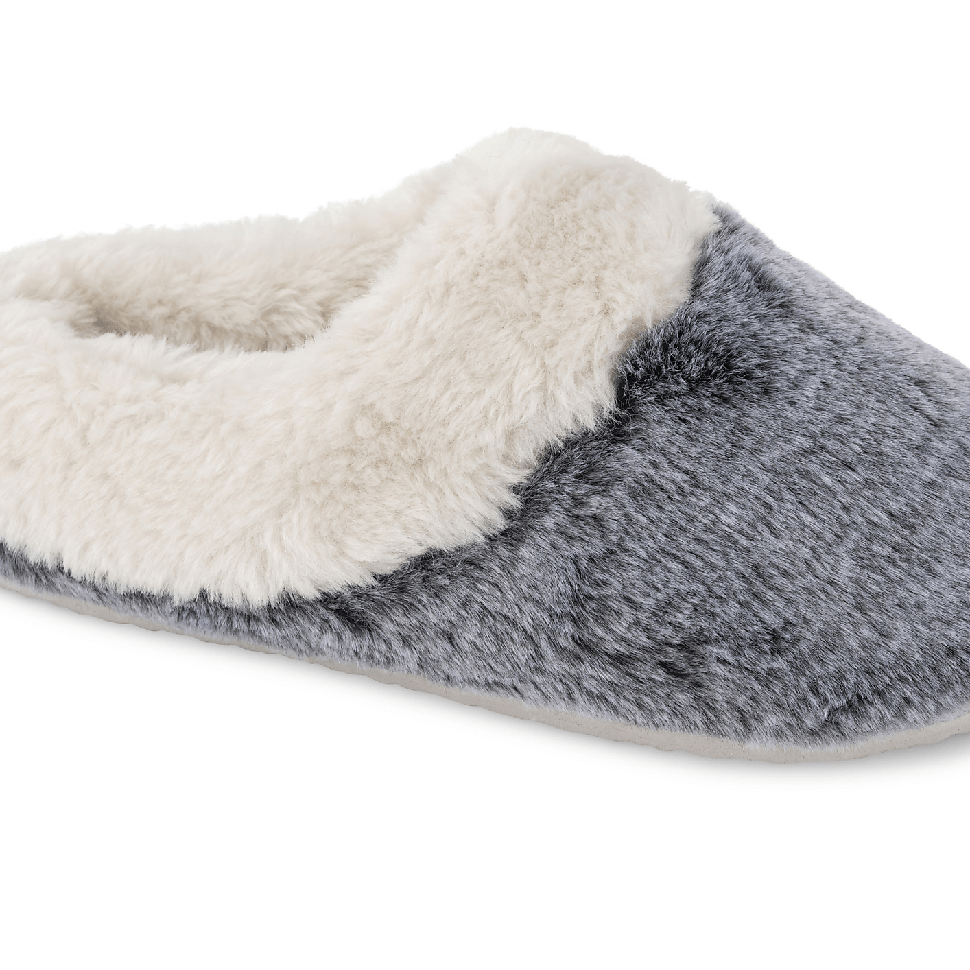 Lemon Tipped Fur Scuff Slipper Product Image 6