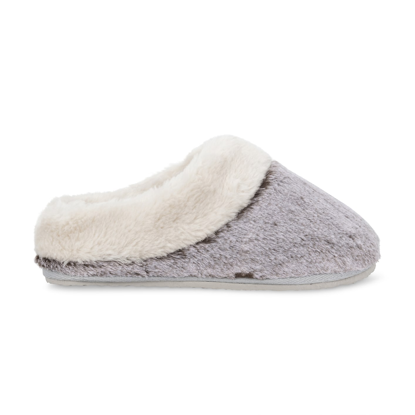 Lemon Tipped Fur Scuff Slipper Product Image 2