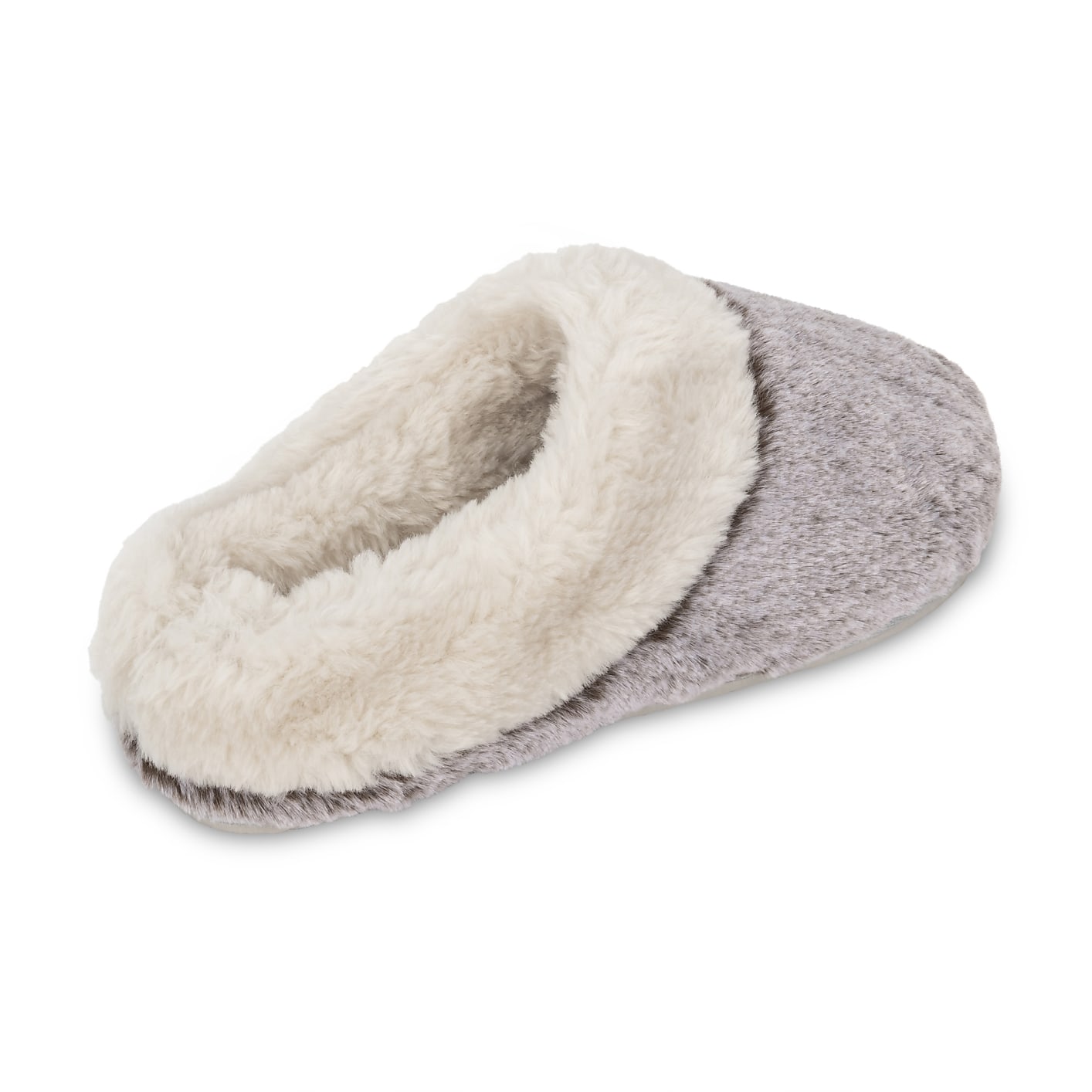 Lemon Tipped Fur Scuff Slipper Product Image 7
