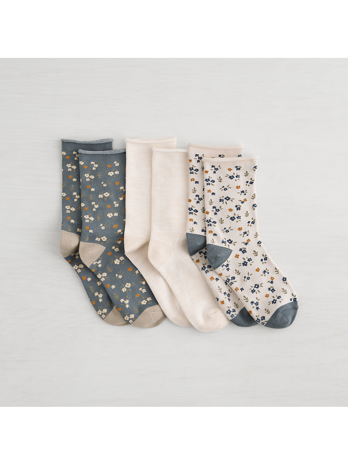 Lemon Women's 3 Pack Crew Sock Product Image 2