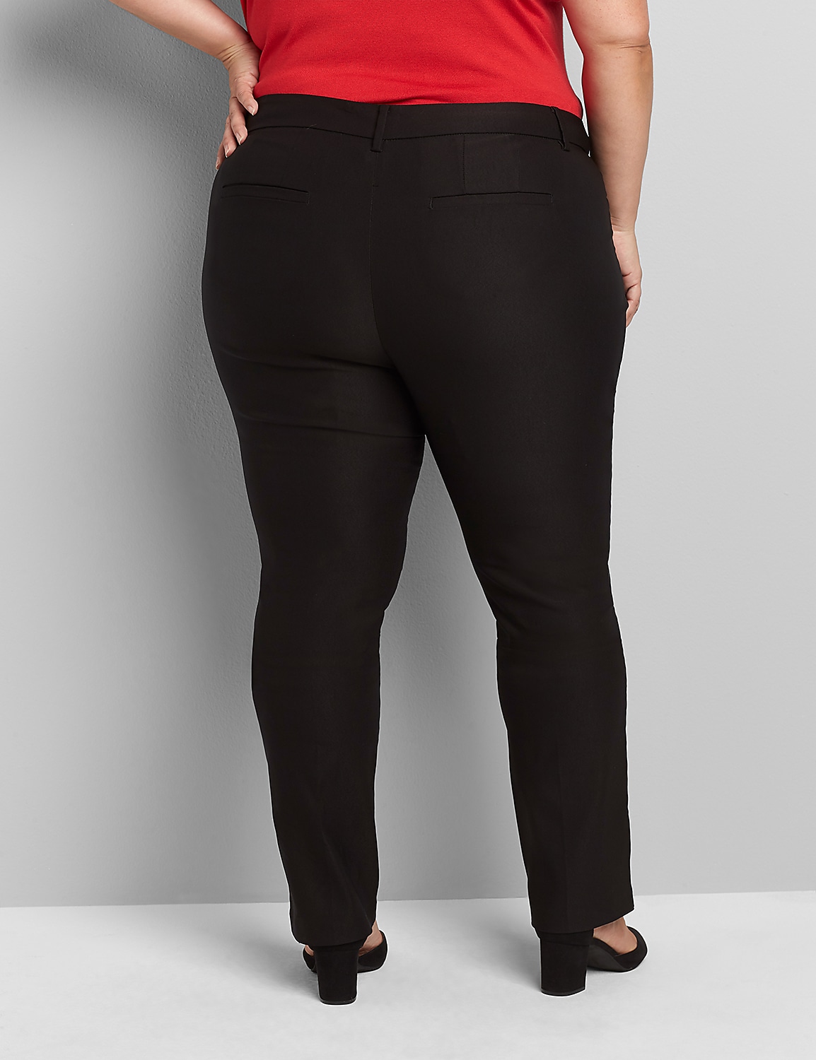 Straight Fit Low-Rise Straight Allie Pant Product Image 2