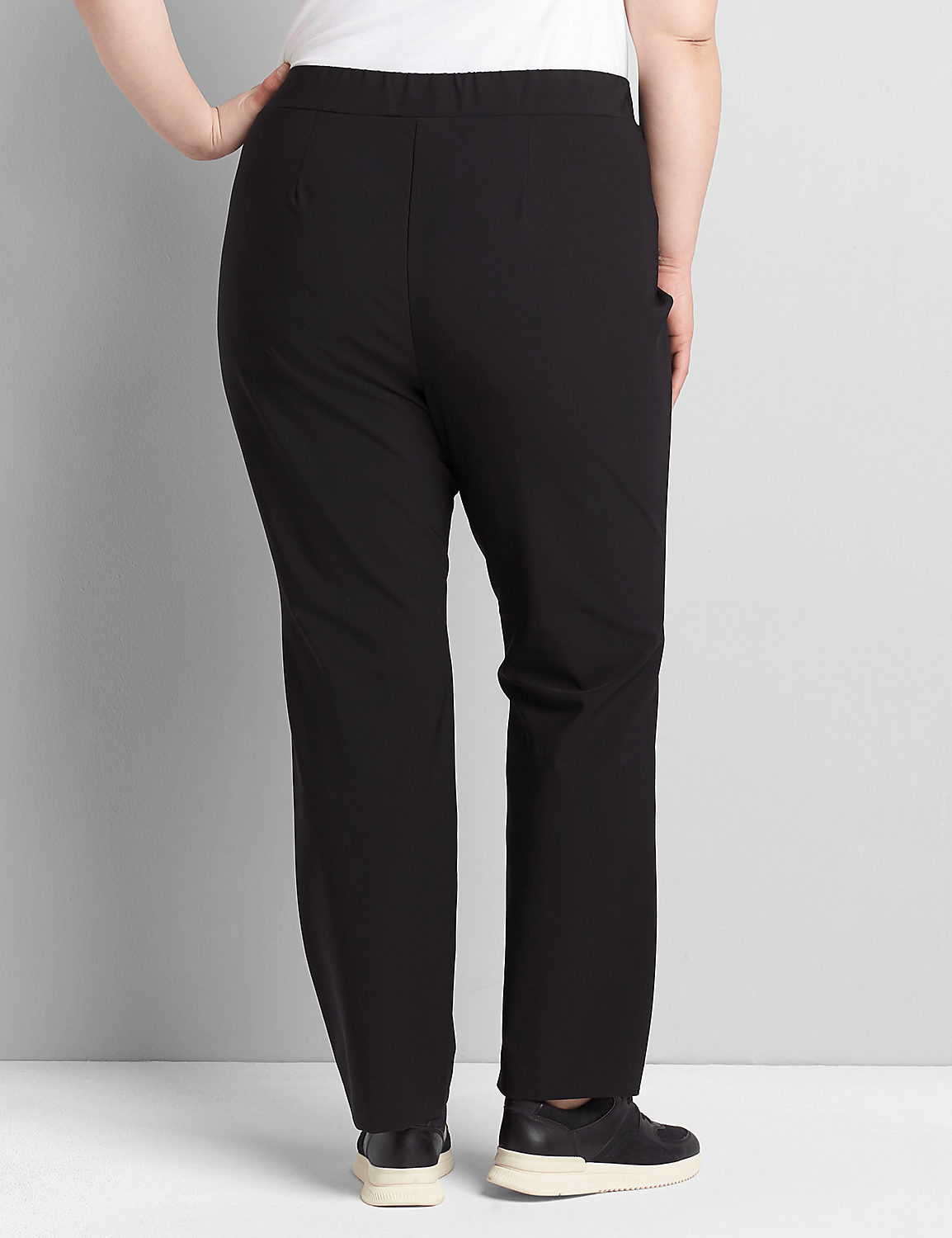 On-The-Go Straight Pant With Zip-Front Hem Product Image 2
