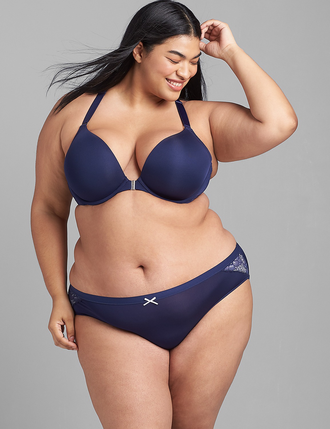 Front-Close Smooth Boost Plunge Bra Product Image 2