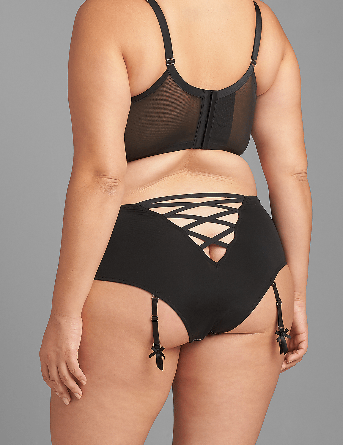 Strappy Garter Panty Product Image 2