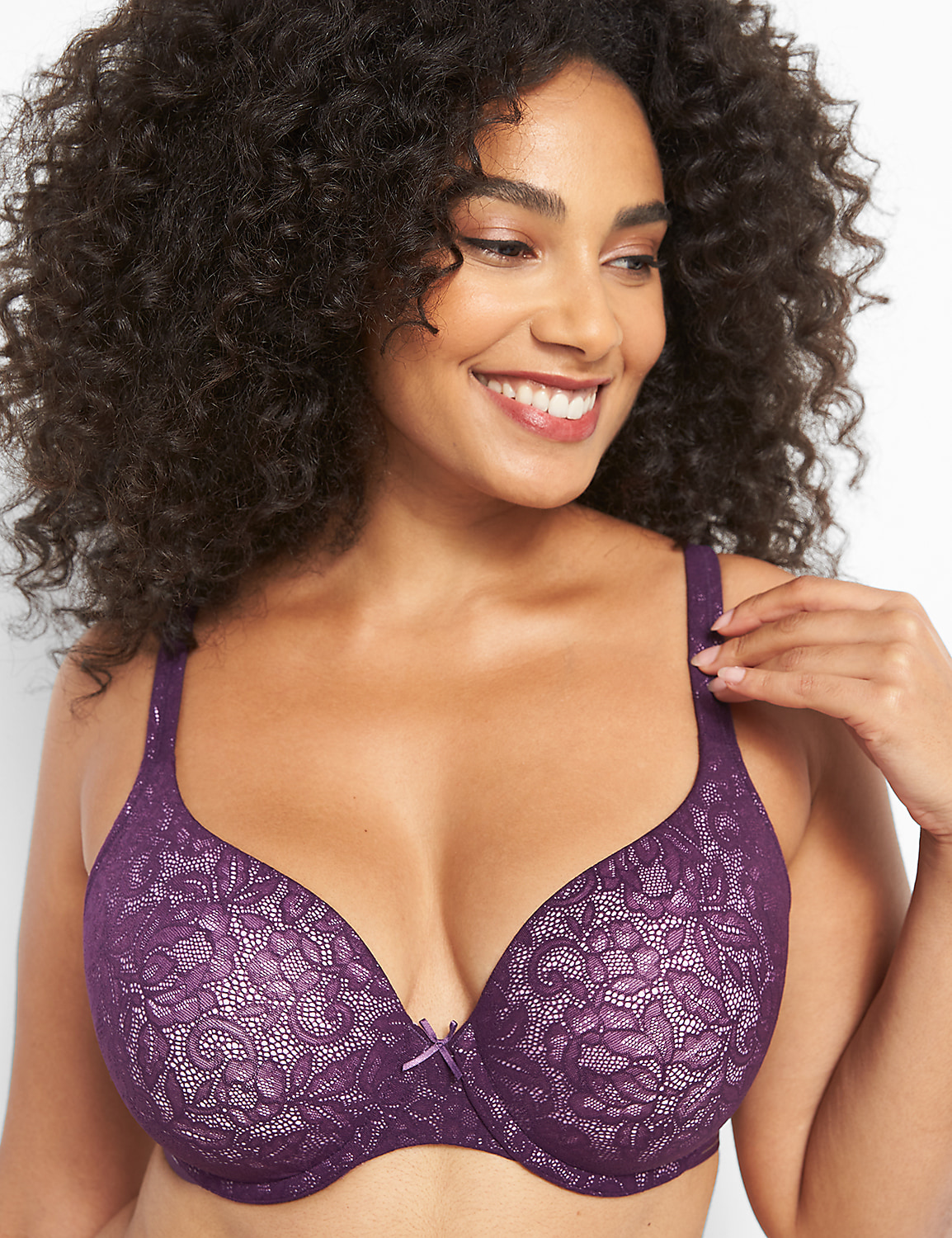 Cotton Lightly Lined T-Shirt Bra Product Image 4