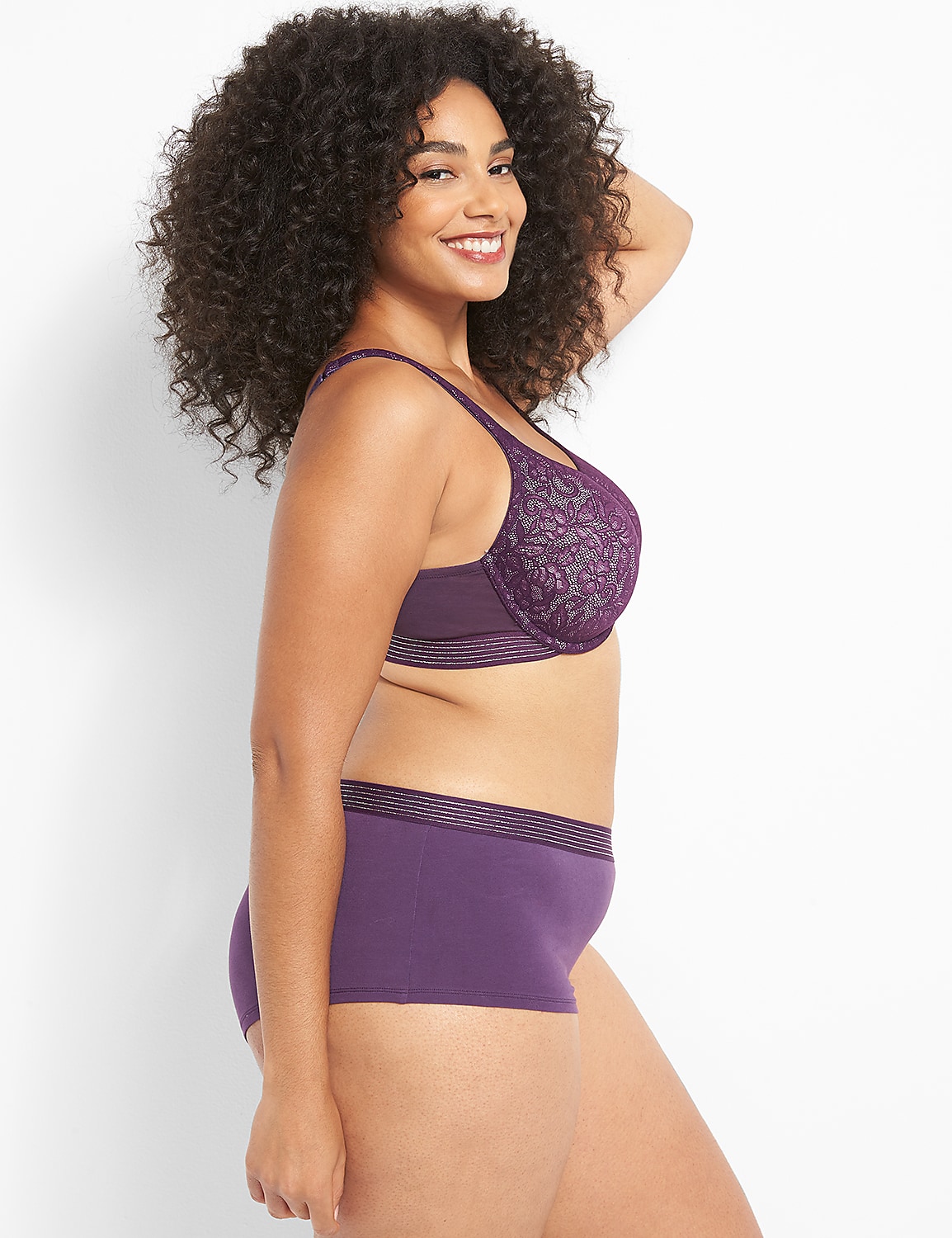 Cotton Lightly Lined T-Shirt Bra Product Image 3