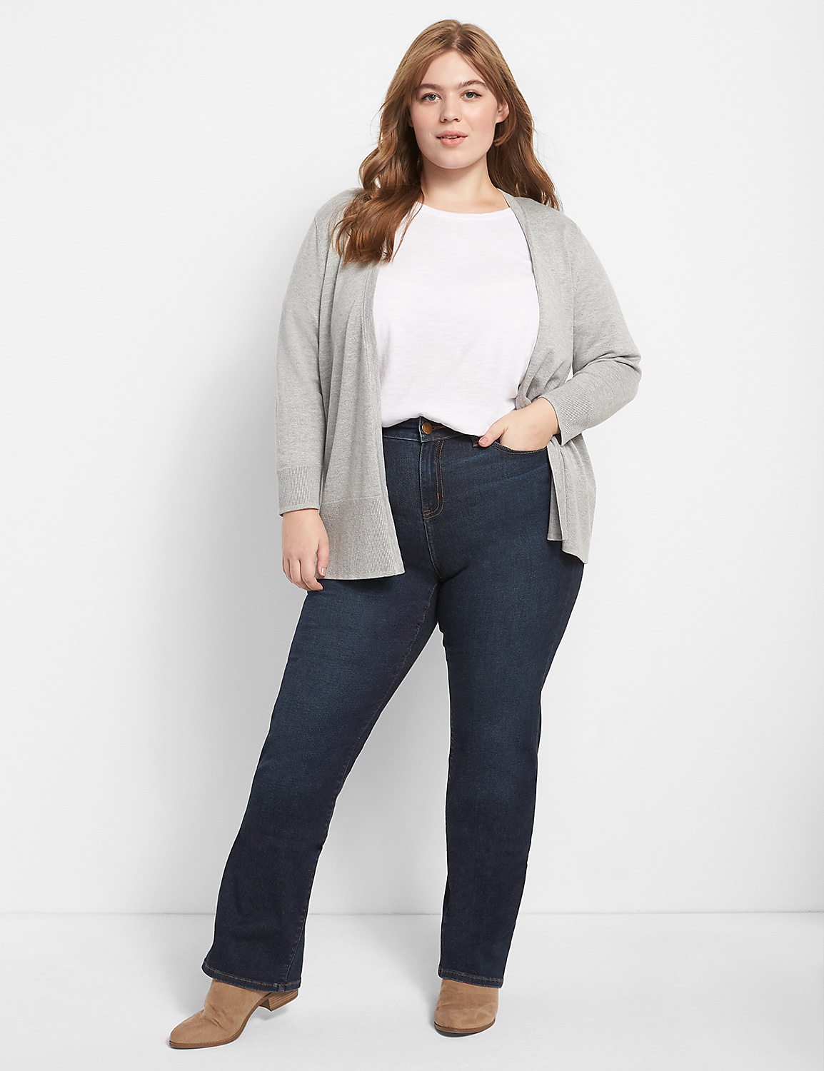 Fit Genius High-Rise Boot Jean - Dark Wash Product Image 3