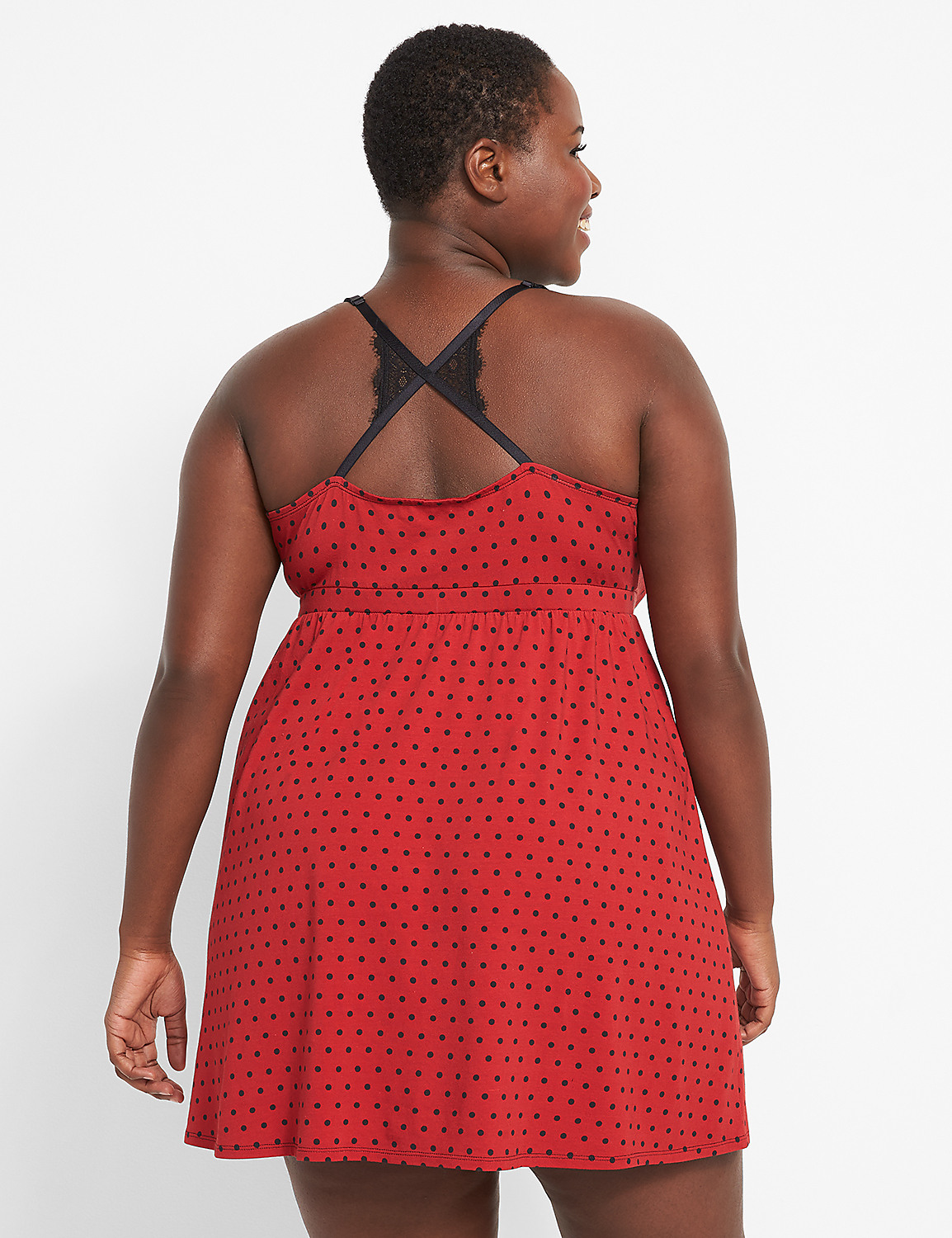 Lace-Back Chemise Product Image 2