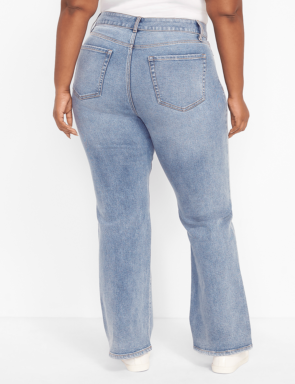 Curvy Fit High-Rise Boot Jean - Light Wash Product Image 2
