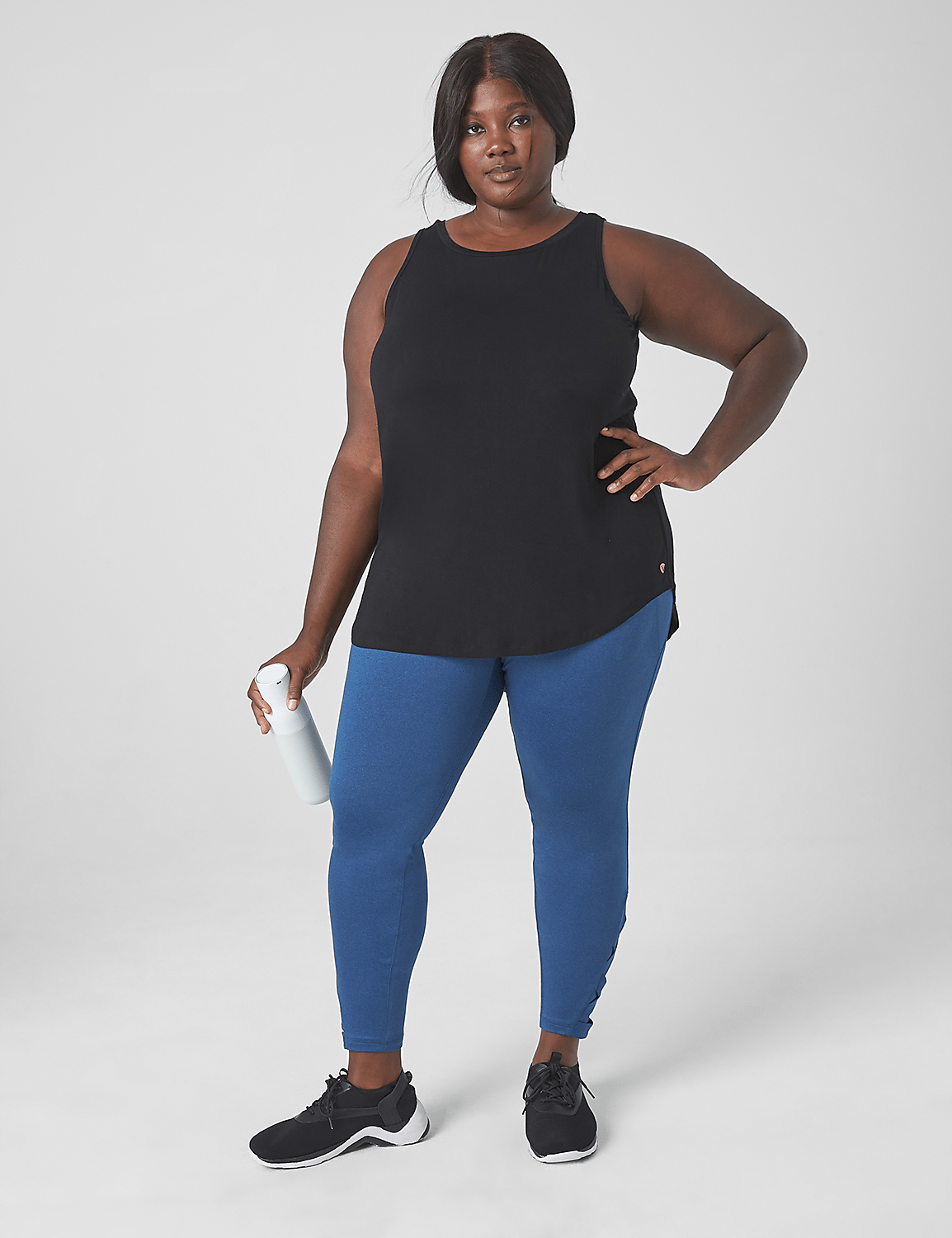 LIVI High-Rise LIVI Soft 7/8 Legging - Marled Product Image 3