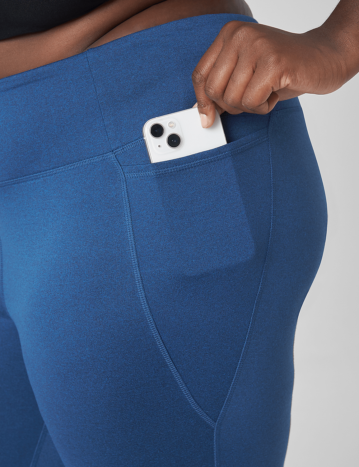 LIVI High-Rise LIVI Soft 7/8 Legging - Marled Product Image 4