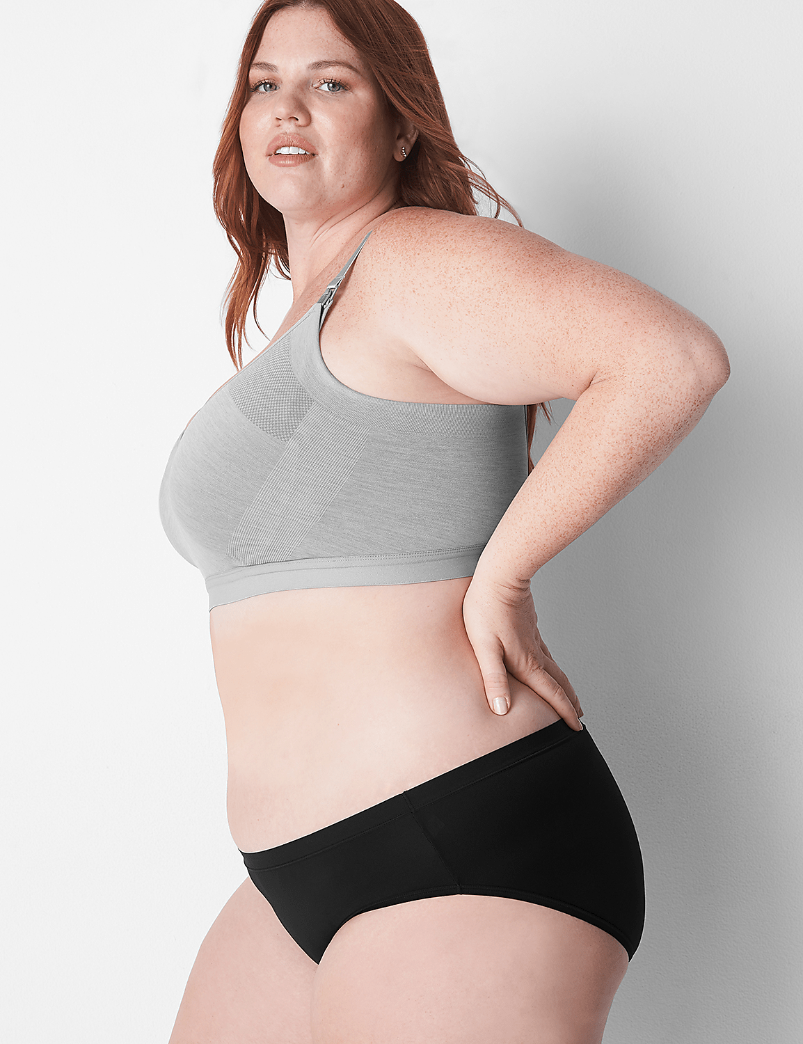 Seamless Lightly Lined Nursing Bra Product Image 3