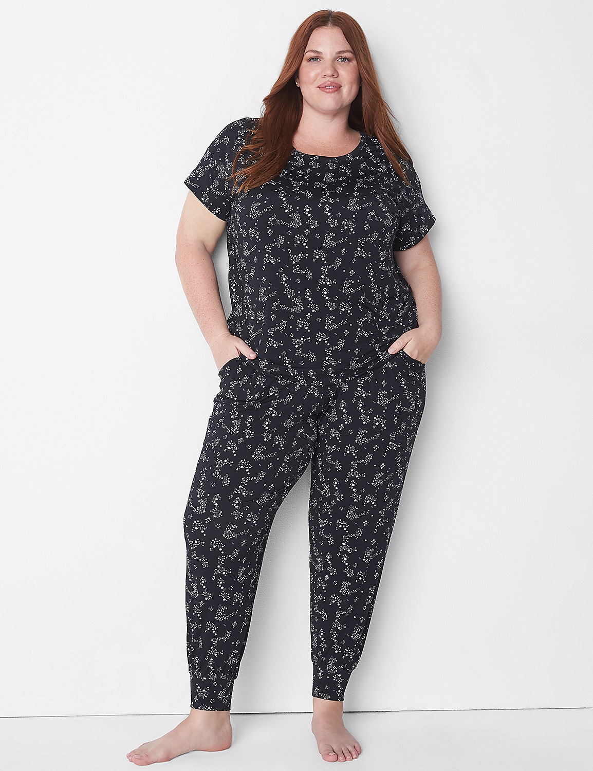 DreamyCool Top & Jogger PJ Set Product Image 1