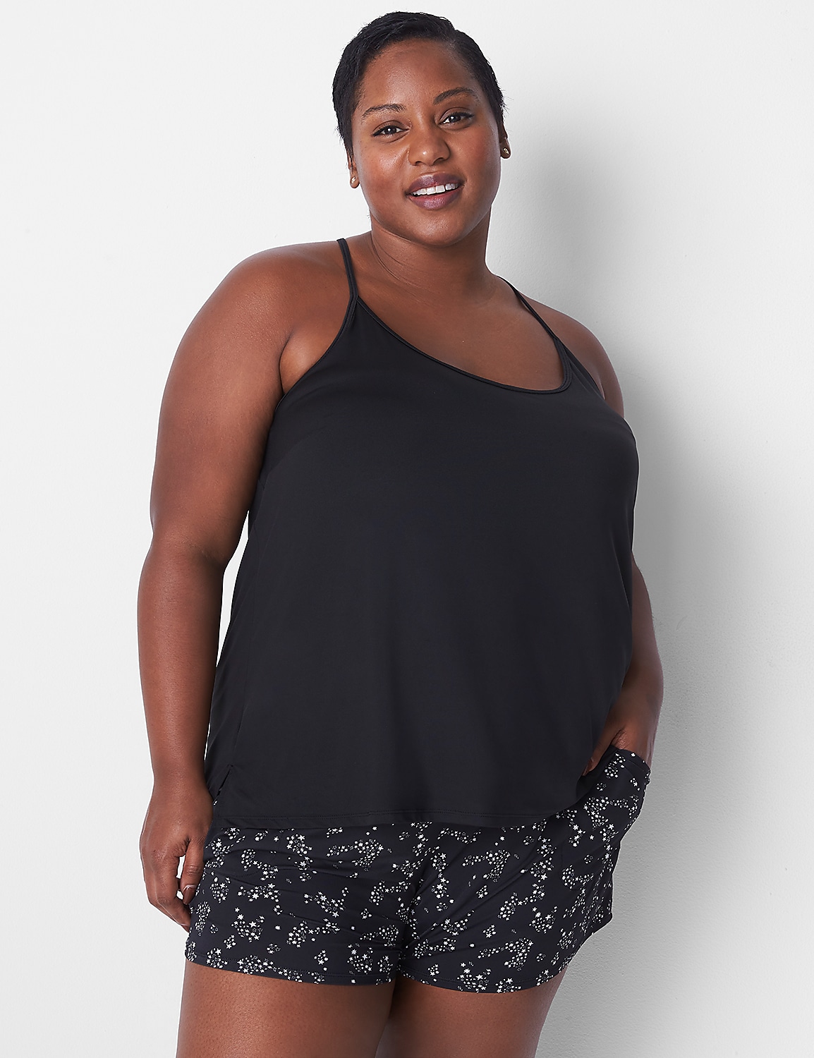 DreamyCool Cami & Short PJ Set Product Image 1