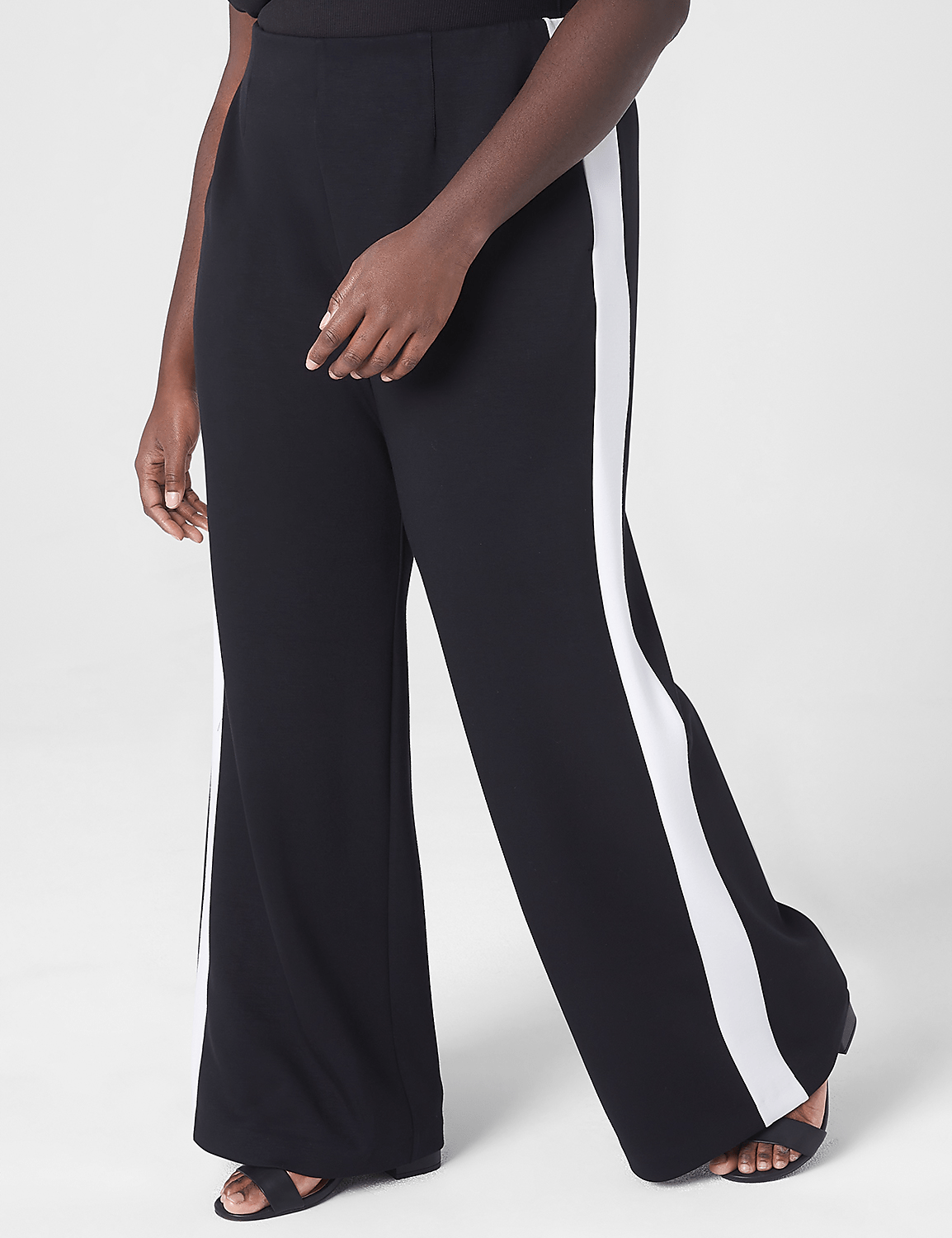 Journey Knit High-Rise Wide Leg Pant Product Image 1