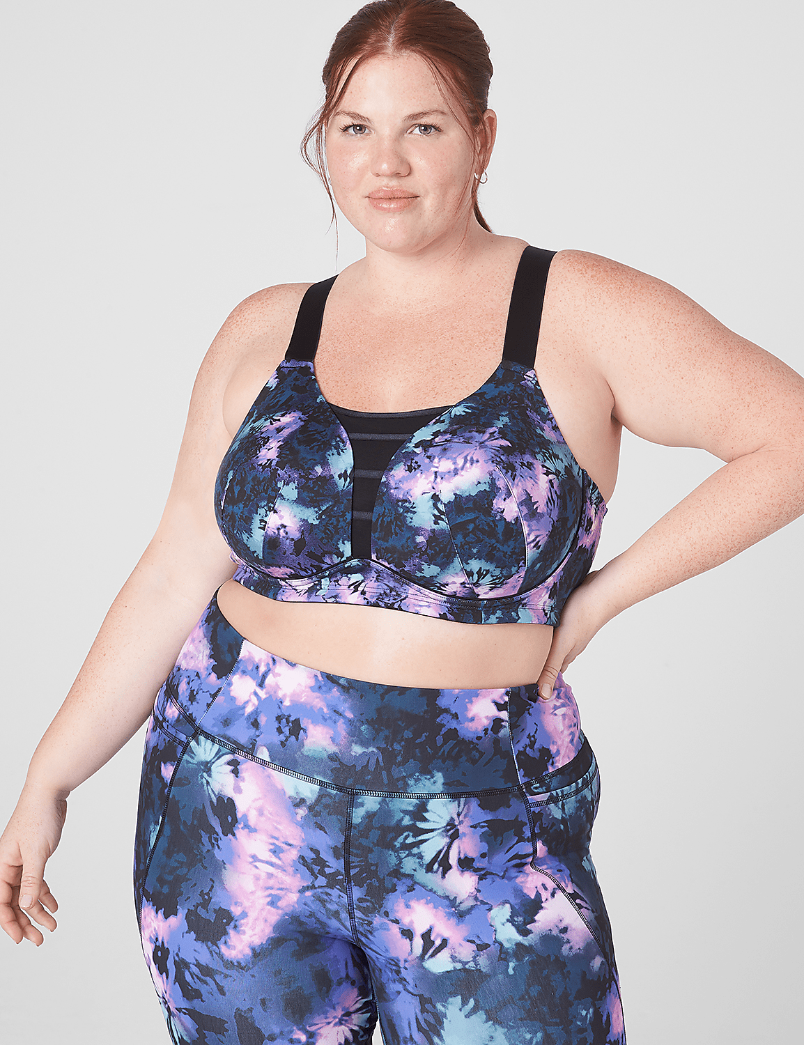 LIVI Wireless Medium-Impact Wicking Sports Bra | LaneBryant