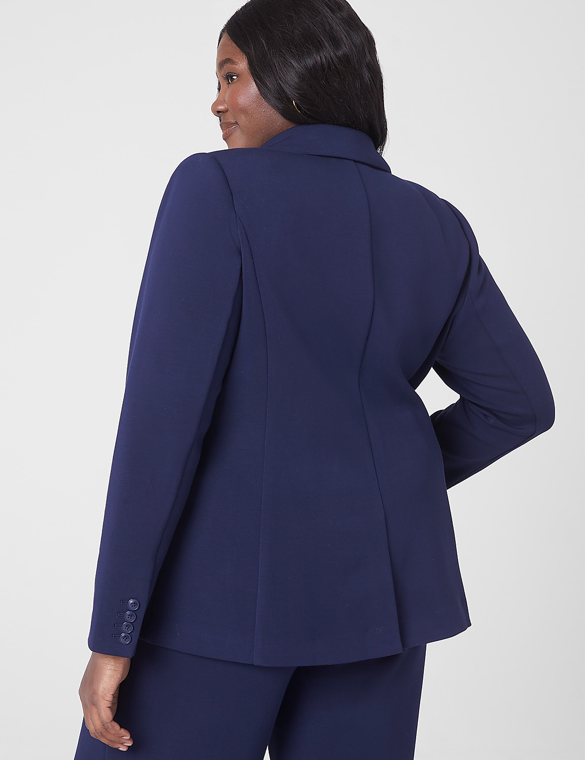 Journey Knit Blazer With Zipper Pocket Product Image 2