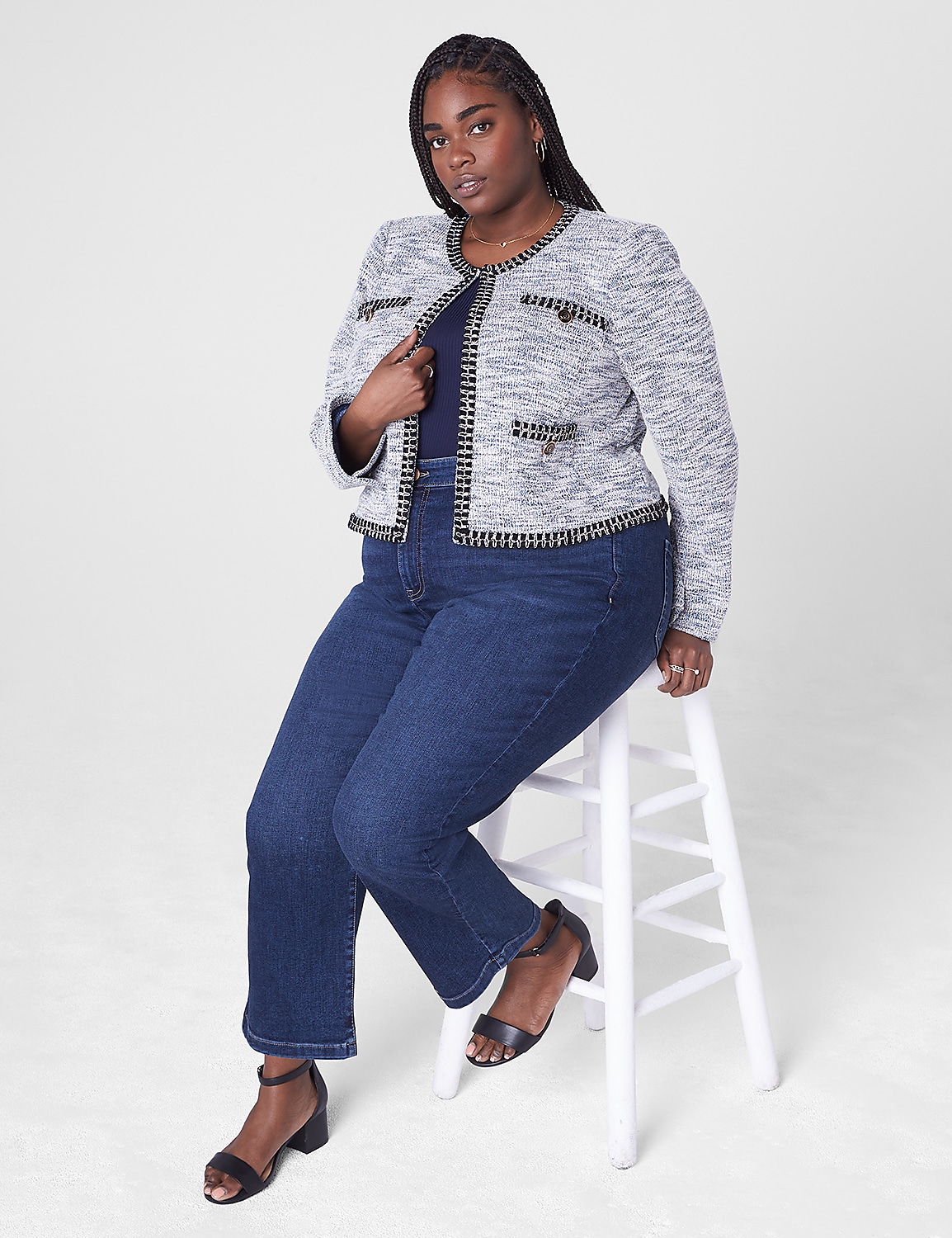 Signature Fit Straight Ankle Jean Product Image 3