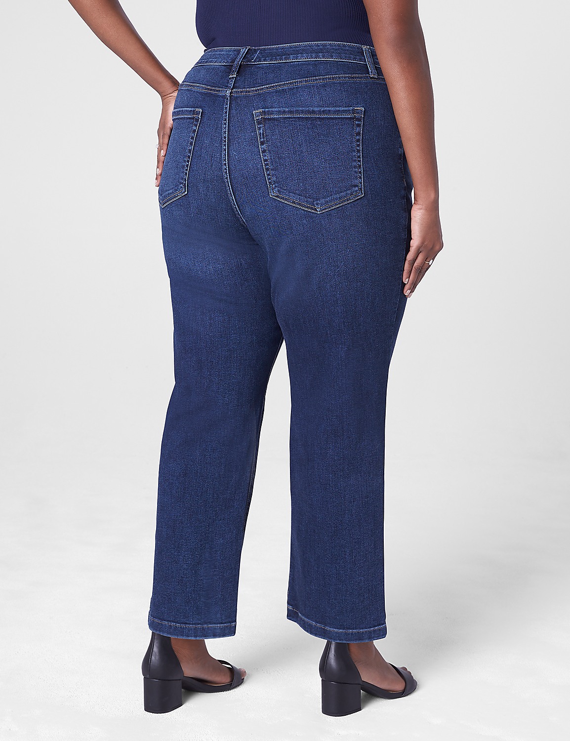 Signature Fit Straight Ankle Jean Product Image 2