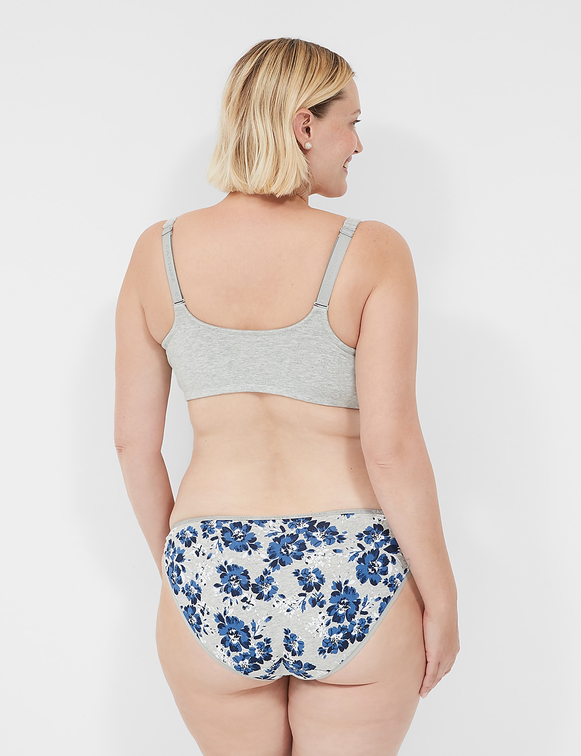 Front-Close Cotton Lightly Lined T-Shirt Bra Product Image 2