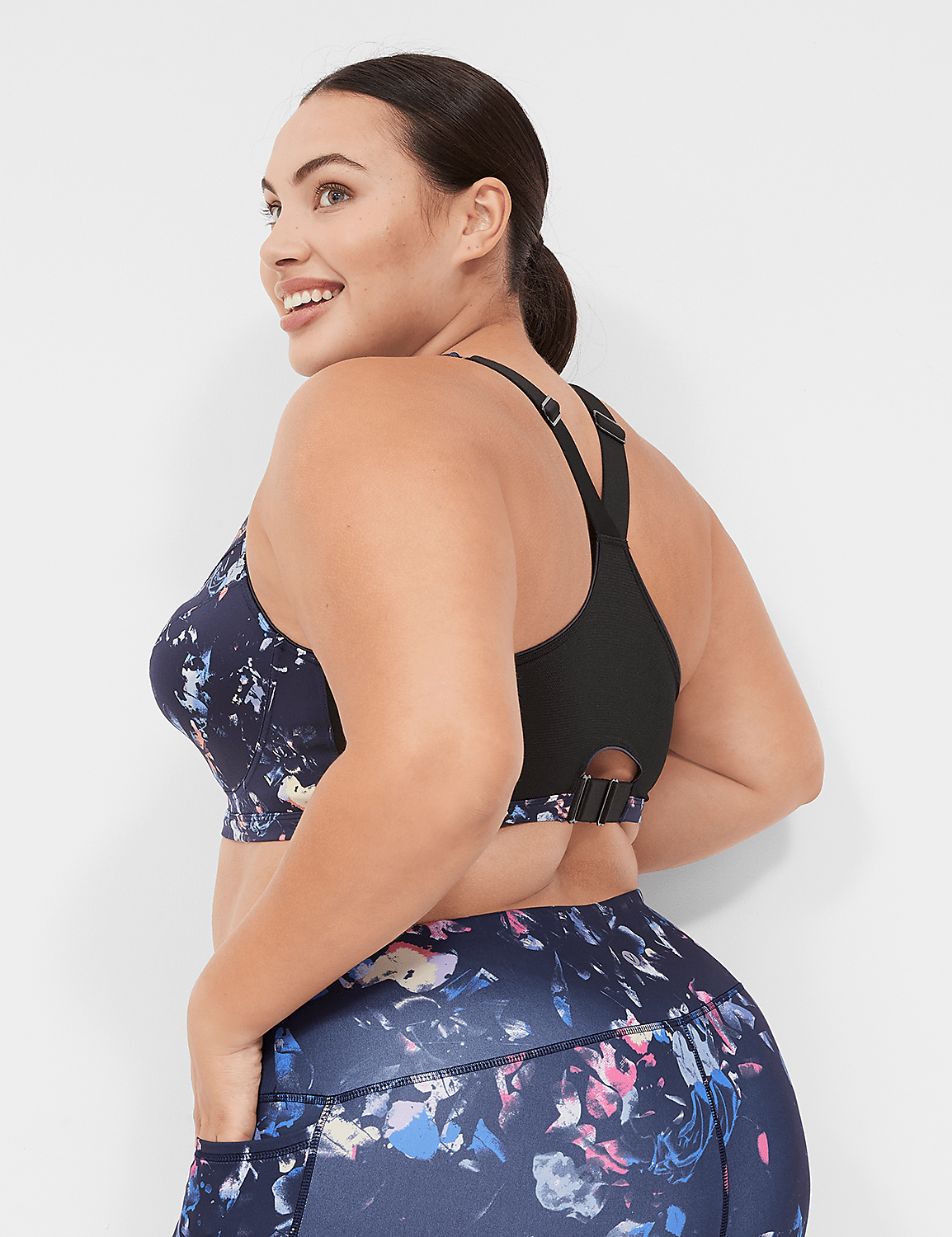 Max Support Comfort Zip Front Sport | LaneBryant