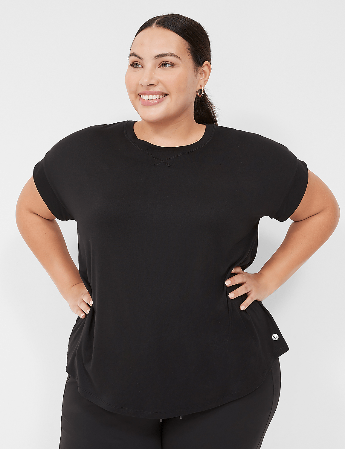 LIVI Soft Crew-Neck Tee Product Image 1
