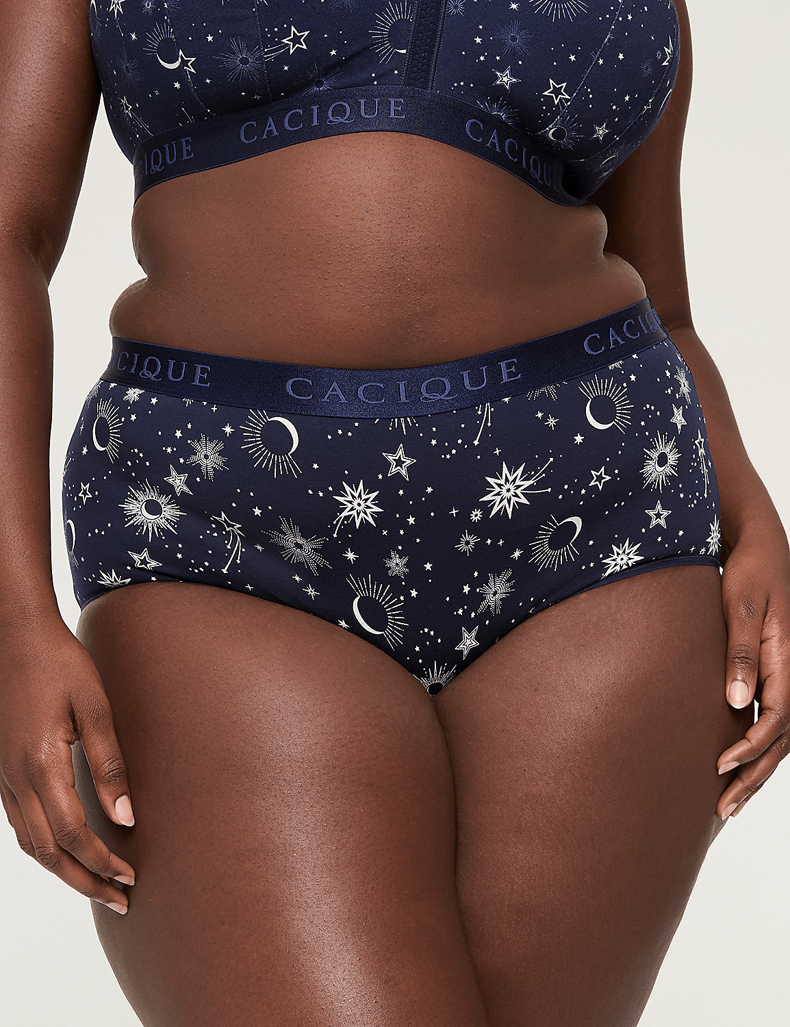 Cotton Full Brief Panty With Wide Waistband Product Image 1