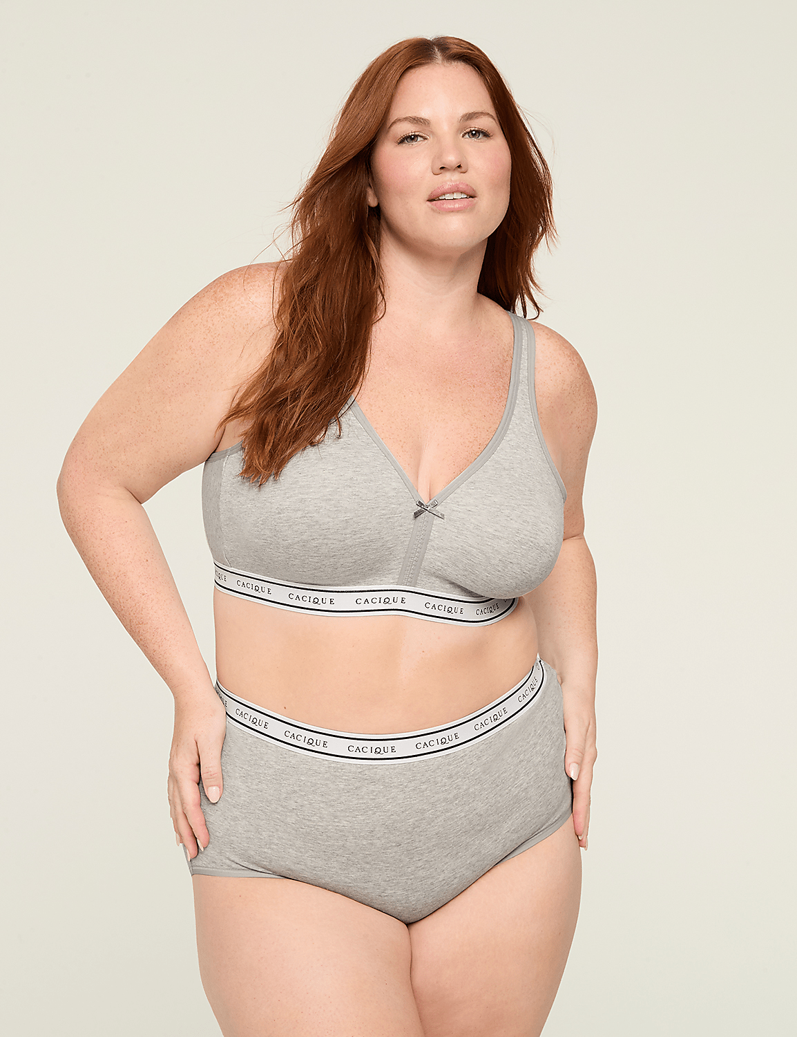 Cotton Unlined No-Wire Bra Product Image 1