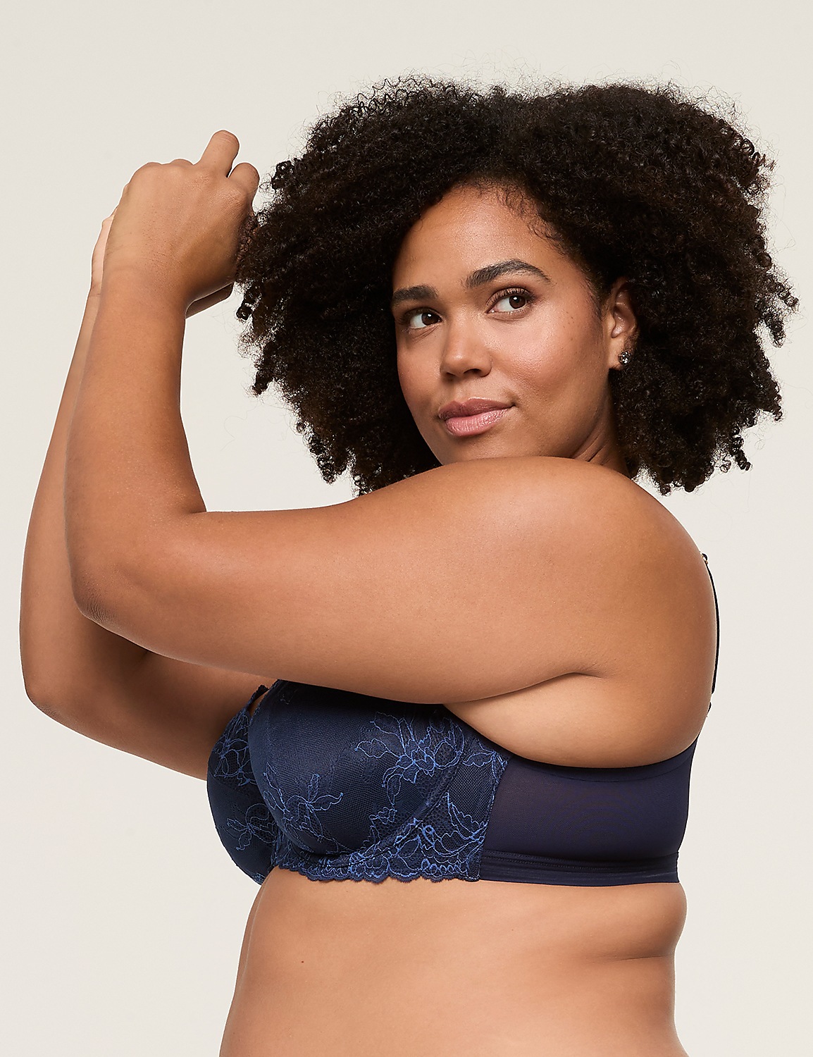 Modern Romance Lace Unlined Demi Bra Product Image 3