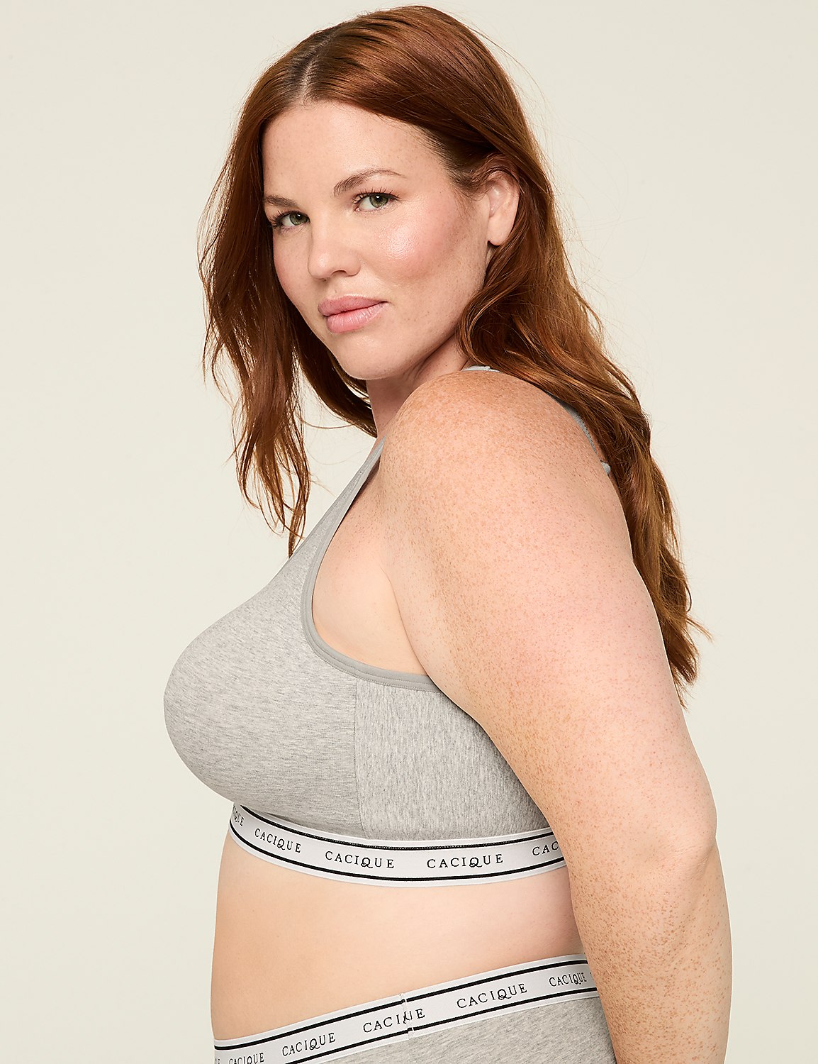 Cotton Unlined No-Wire Bra Product Image 3