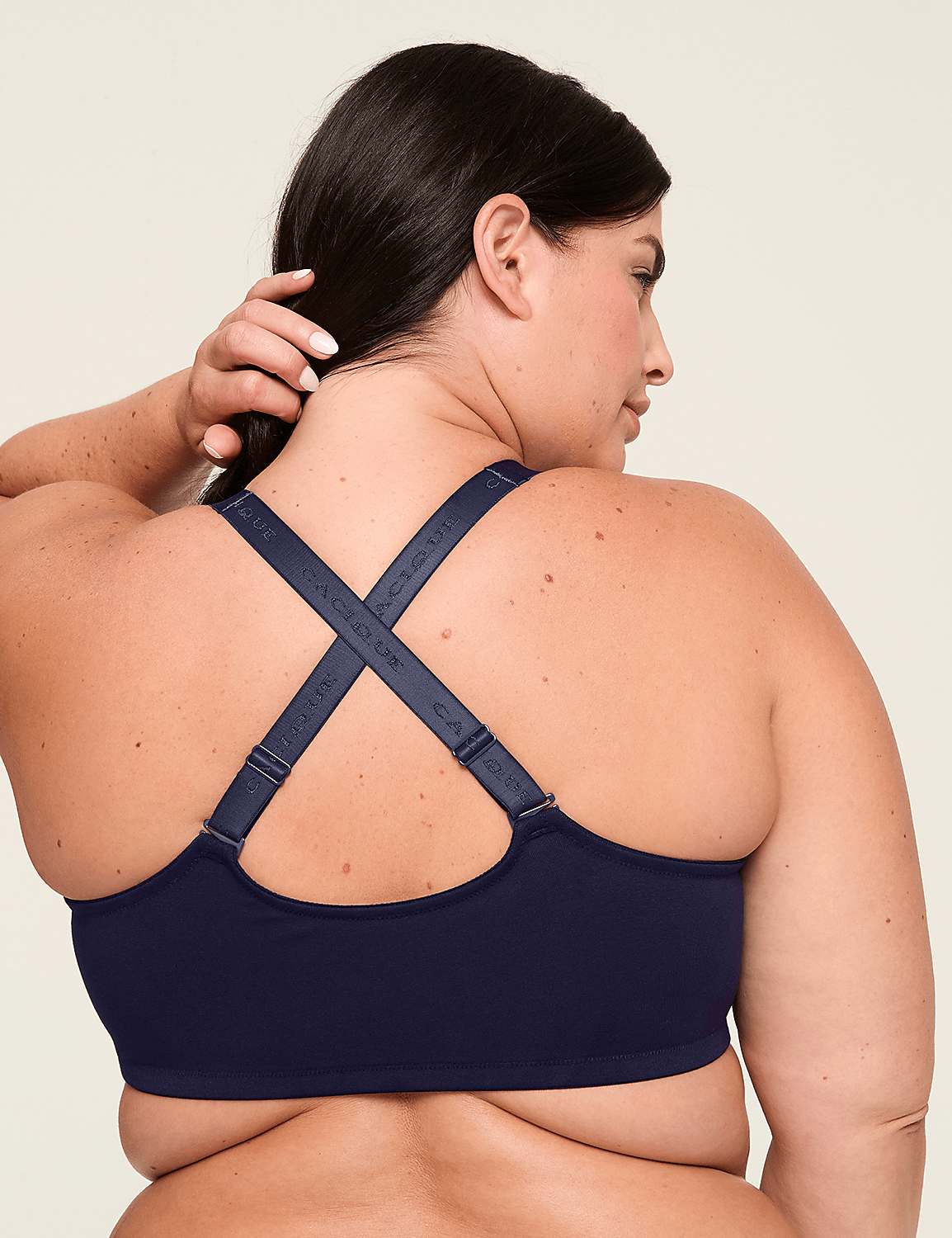 Front-Close Cotton Lightly Lined T-Shirt Bra Product Image 5