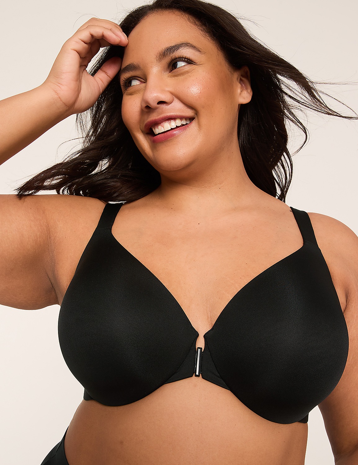 Comfort Bliss&reg; Front-Close Lightly Lined Full Coverage Bra Product Image 1